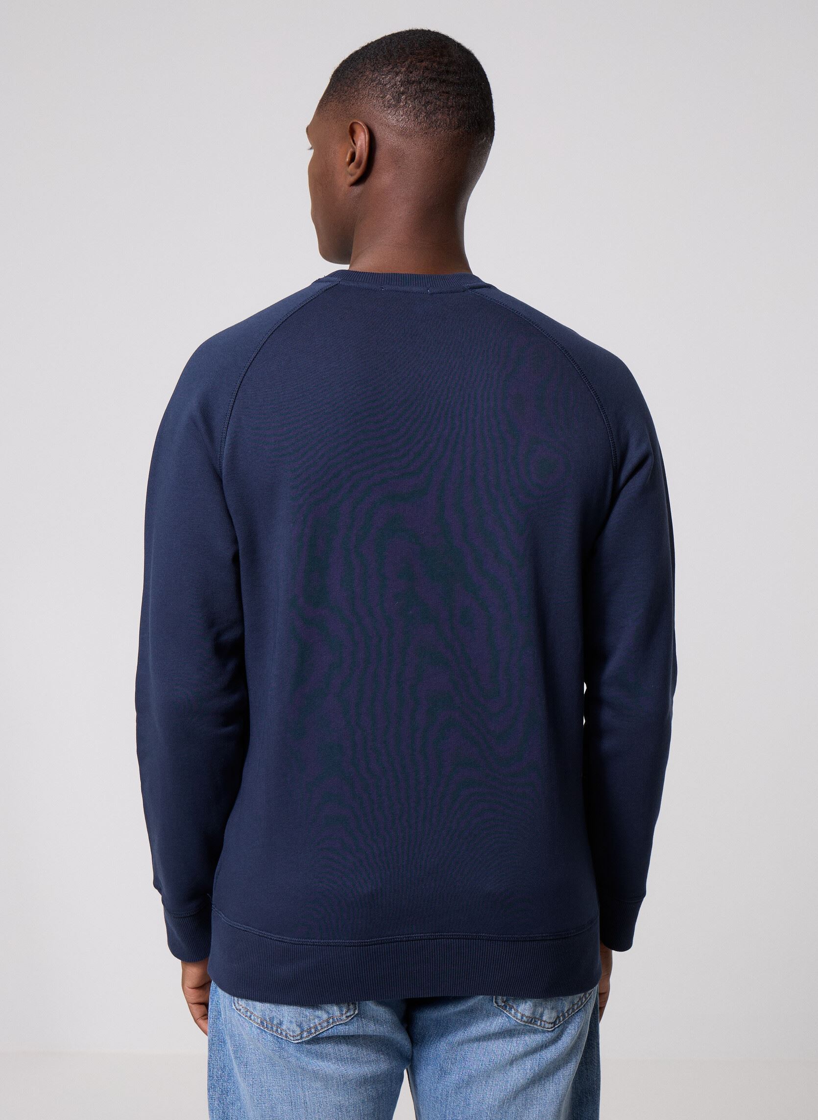 Sweats EXET Brushed Back Crew Sweat homme bleu Timberland Sweats EXET Brushed Back Crew Sweat homme bleu DARK SAPPHIRE/DARK DENIM
