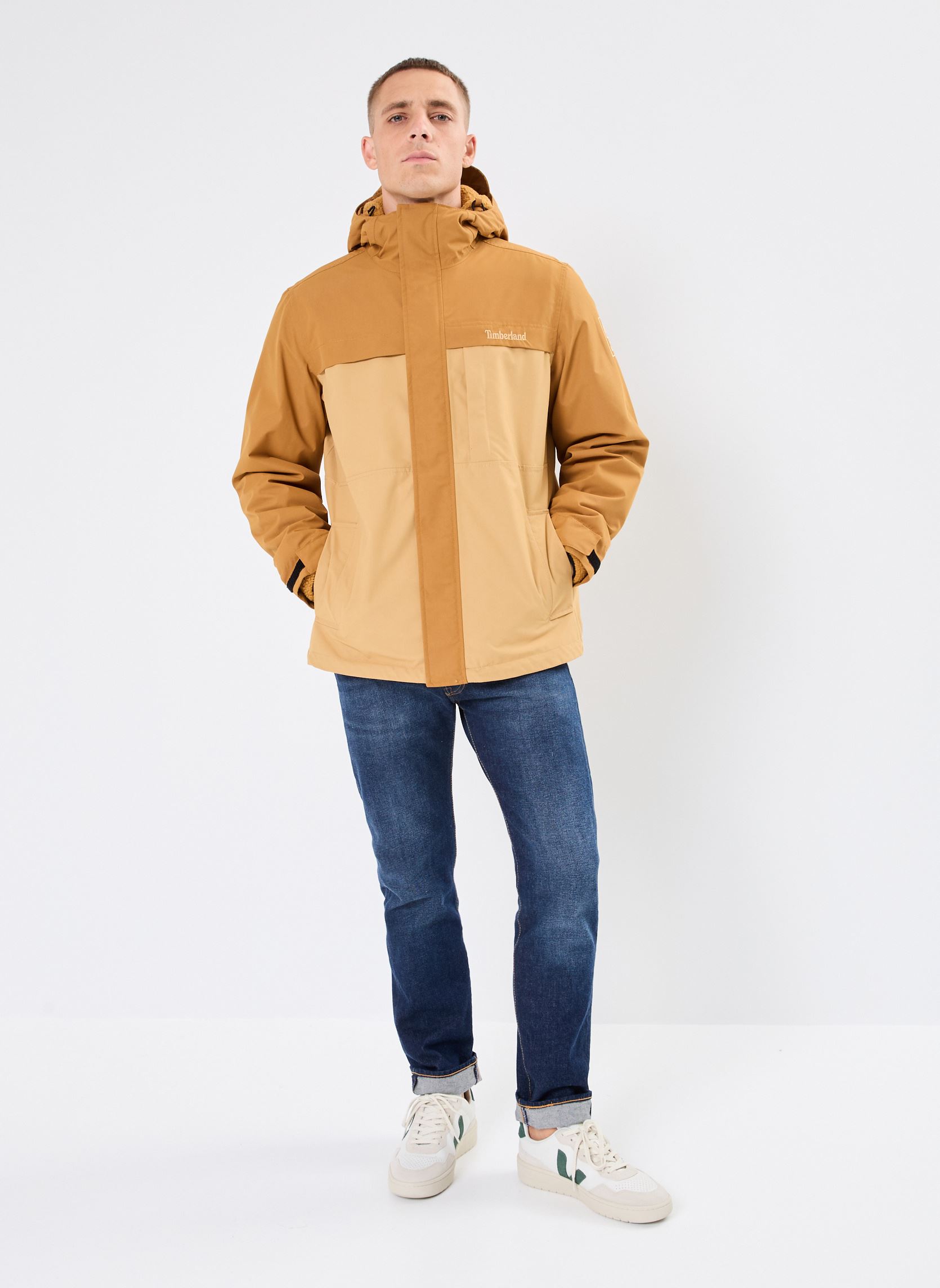 Vestes imperméables BENT Waterproof 3in1 Jacket homme beige Timberland Vestes imperméables BENT Waterproof 3in1 Jacket homme beige WHEAT BOOT-LIGHT