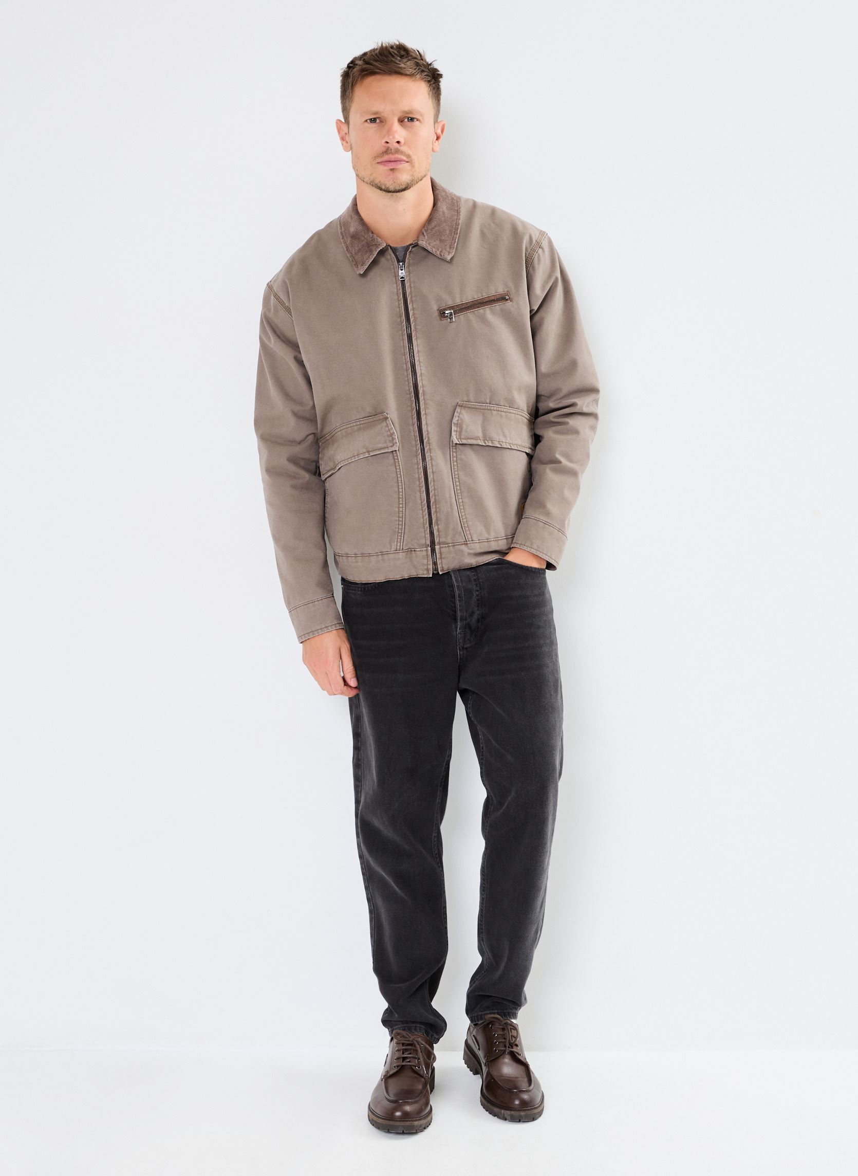 Jacken STRA Washed Canvas Insulated herren braun Timberland Jacken STRA Washed Canvas Insulated herren braun CHOCOLATE CHIP