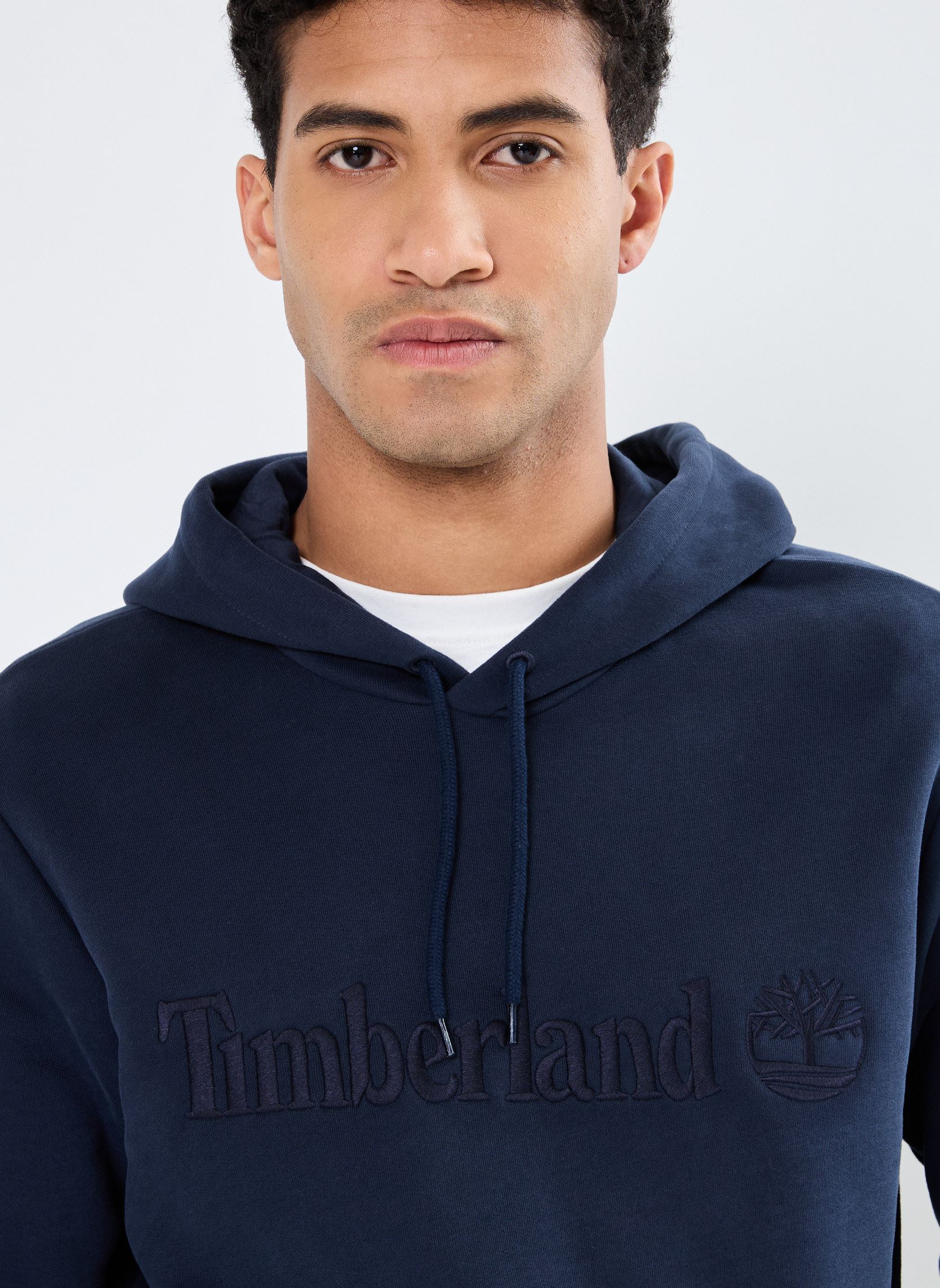 Hoodies HAMP Hoodie heren blauw Timberland Hoodies HAMP Hoodie heren blauw DARK SAPPHIRE