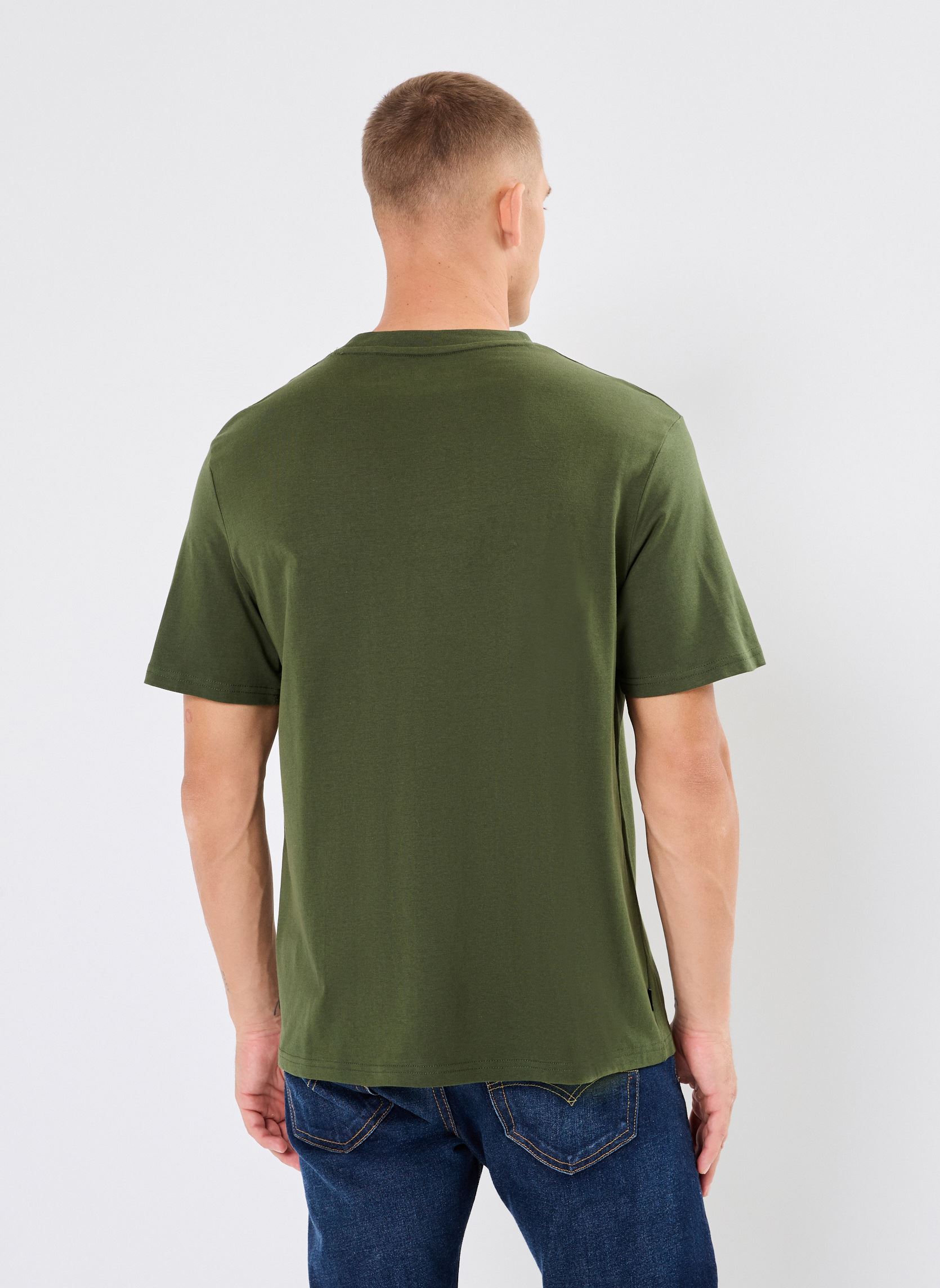 T-shirt a maniche corte HAMP Short Sleeve Tee uomo verde Timberland T-shirt a maniche corte HAMP Short Sleeve Tee uomo verde BLACK FOREST GREEN