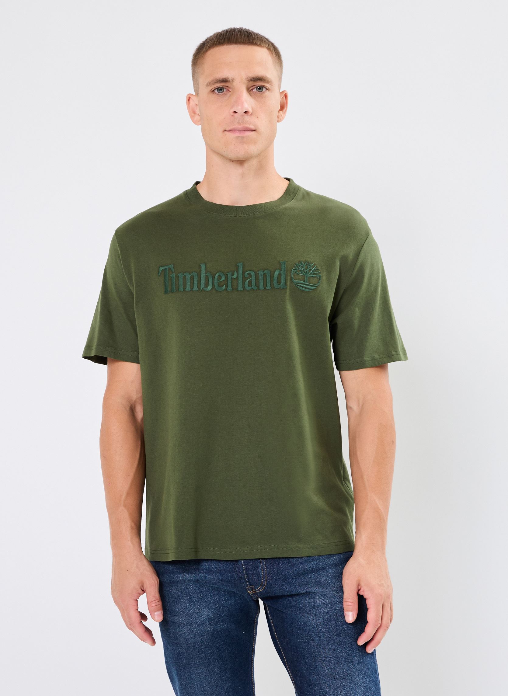 Vêtements Timberland HAMP Short Sleeve Tee pour Accessoires