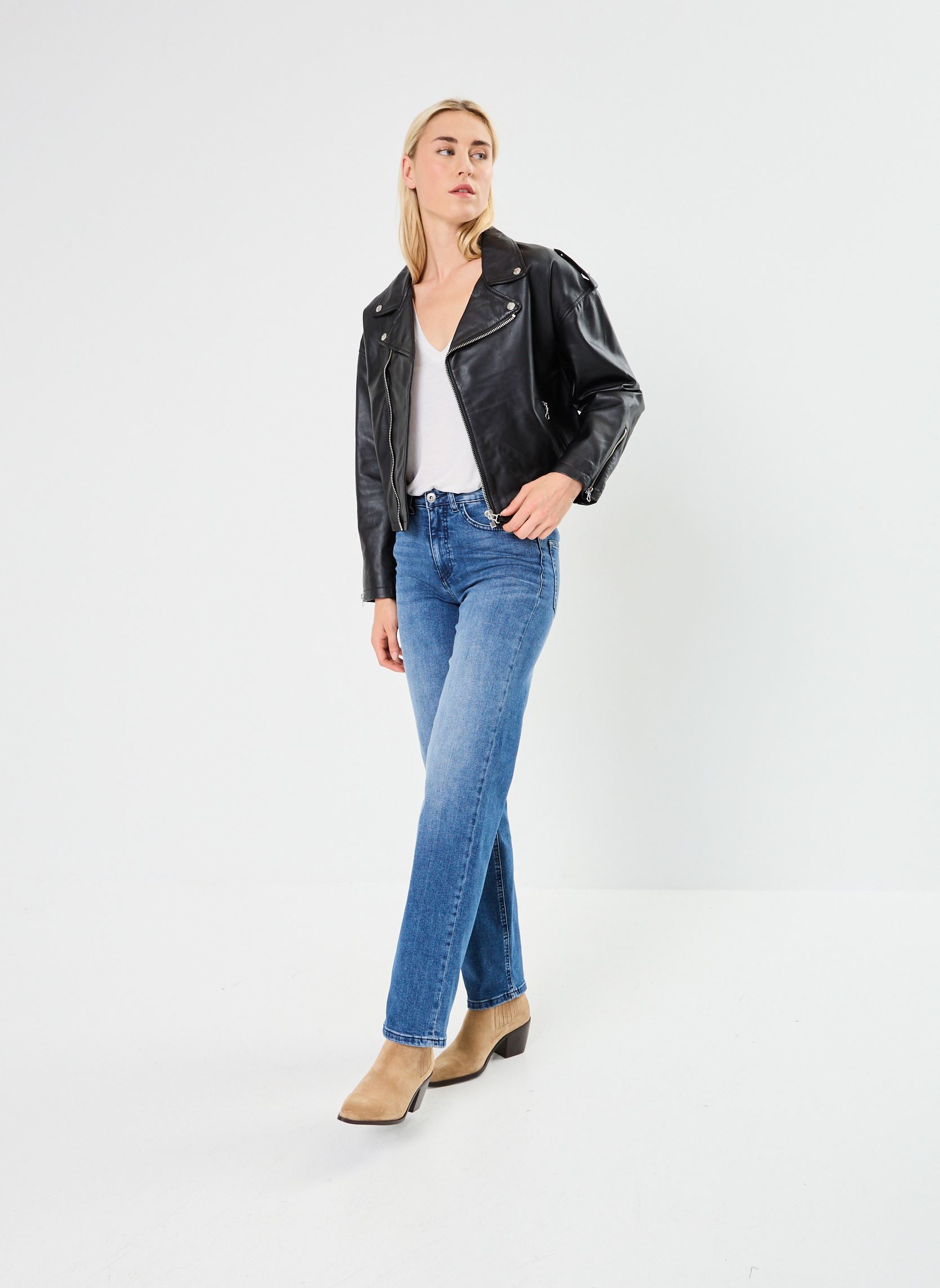 Lederjacken Perfecto Court Avec Doublure Cashmire damen schwarz Schott Lederjacken Perfecto Court Avec Doublure Cashmire damen schwarz BLACK