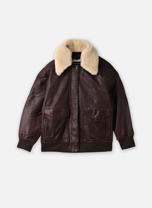Schott Jacken Blouson Femme Aviateur Oversize damen violett