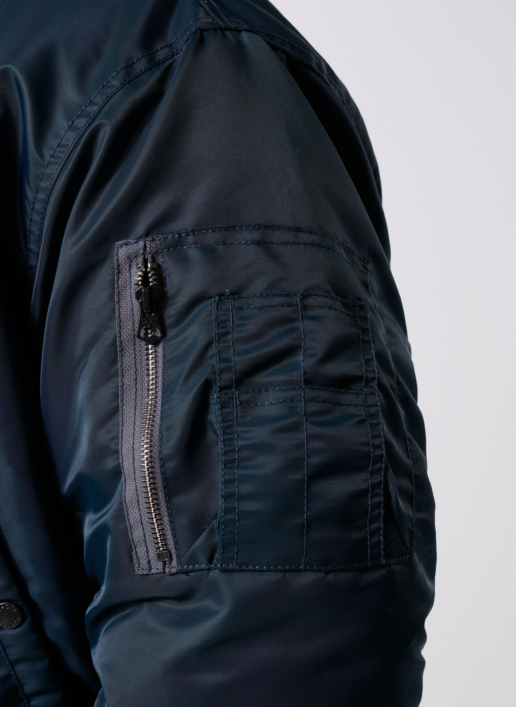 Blousons Blouson Bomber Oversize homme bleu Schott Blousons Blouson Bomber Oversize homme bleu AIRFORCE90RS-NAVY