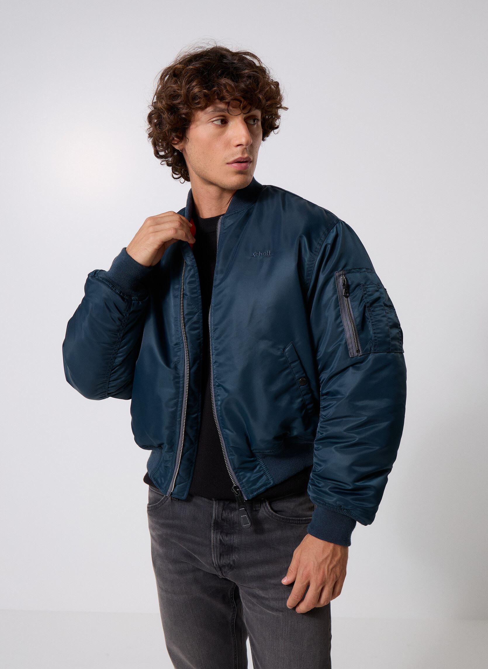 Vêtements Schott Blouson Bomber Oversize pour Accessoires - vue 3
