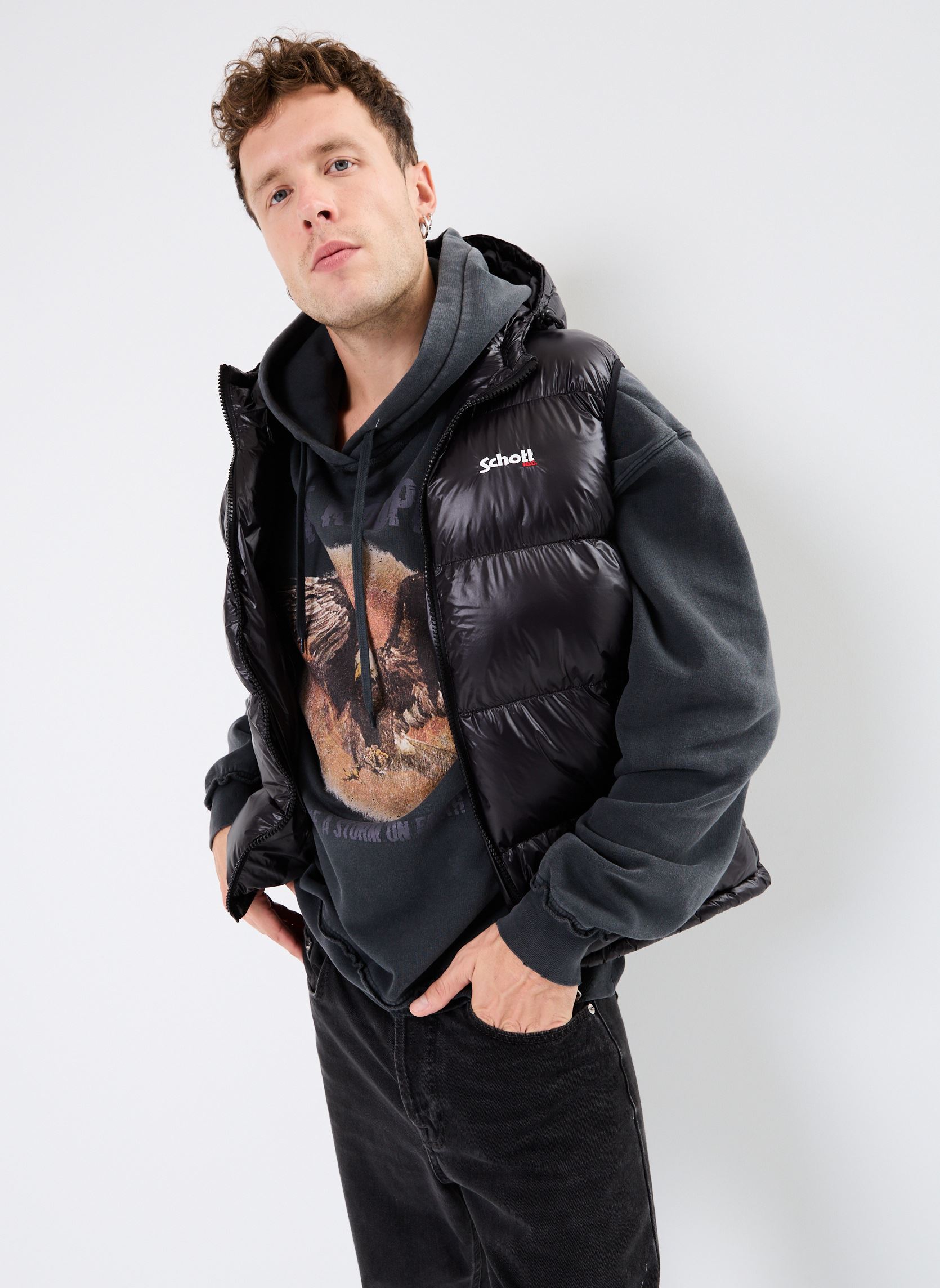 Doudounes Schott COLUMBUSV EU - vue 3