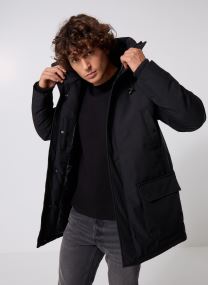 Parkas Parka A Capuche Basique Schott homme noir Schott Parkas Parka A Capuche Basique Schott homme noir BLACK