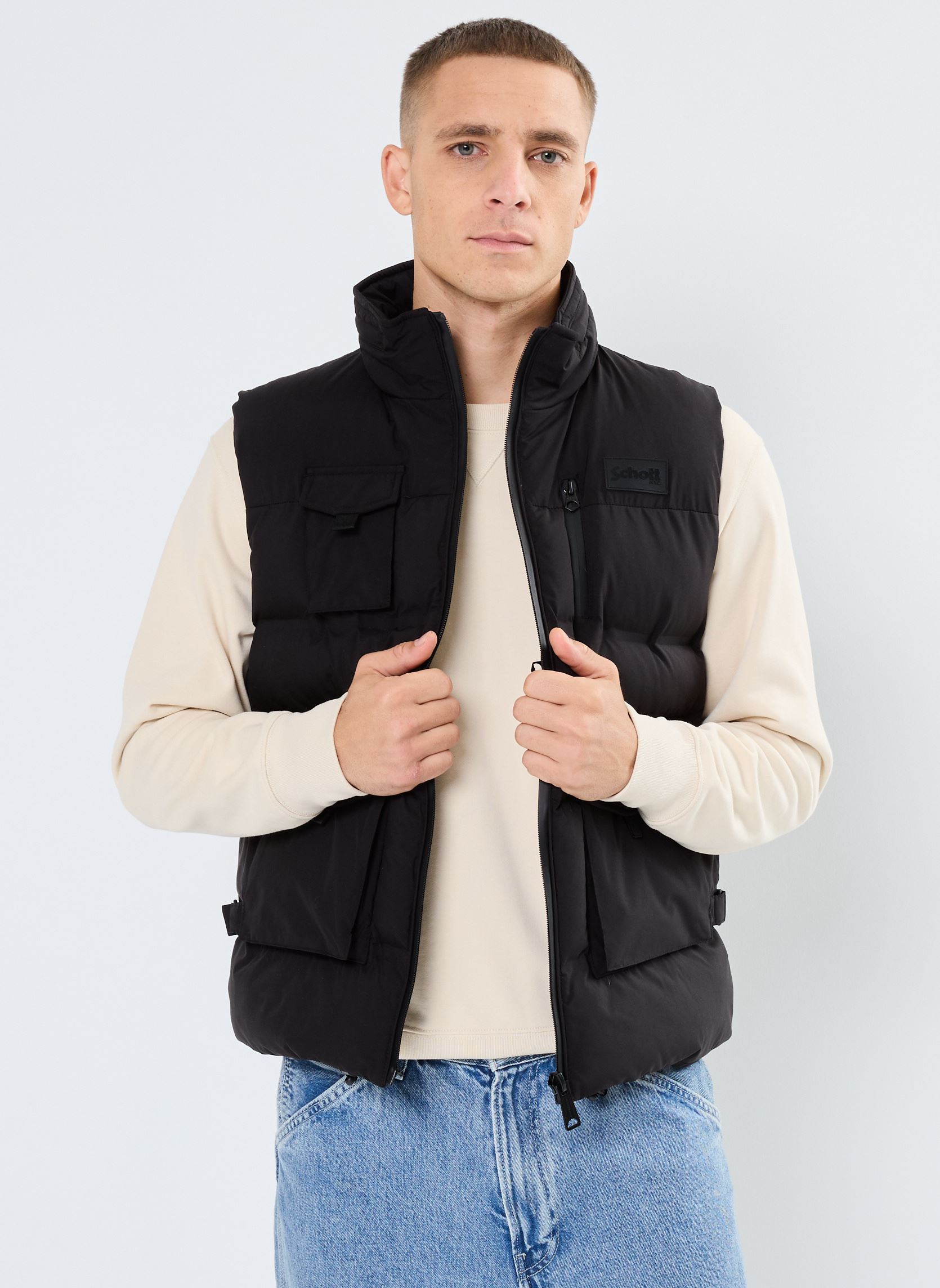 Doudounes Schott sans manches ISHAKV EU