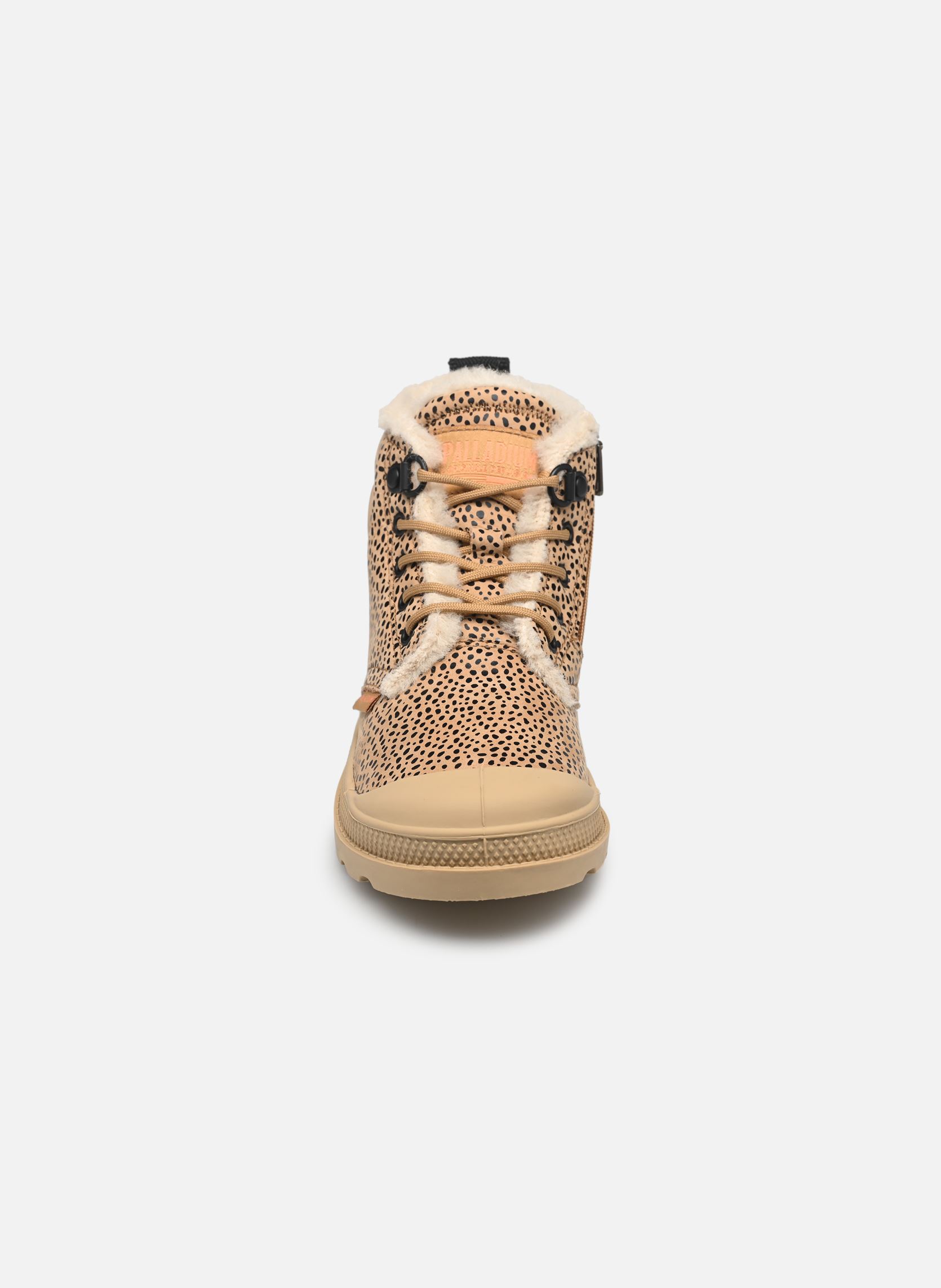 Stiefel PAMPA ZIP WL braun Palladium Stiefel PAMPA ZIP WL braun DEAR BRWN AOP SAFARI