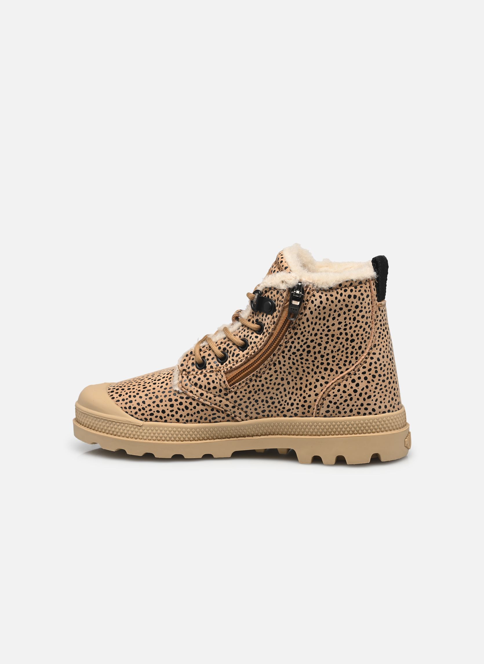 Stiefel PAMPA ZIP WL braun Palladium Stiefel PAMPA ZIP WL braun DEAR BRWN AOP SAFARI
