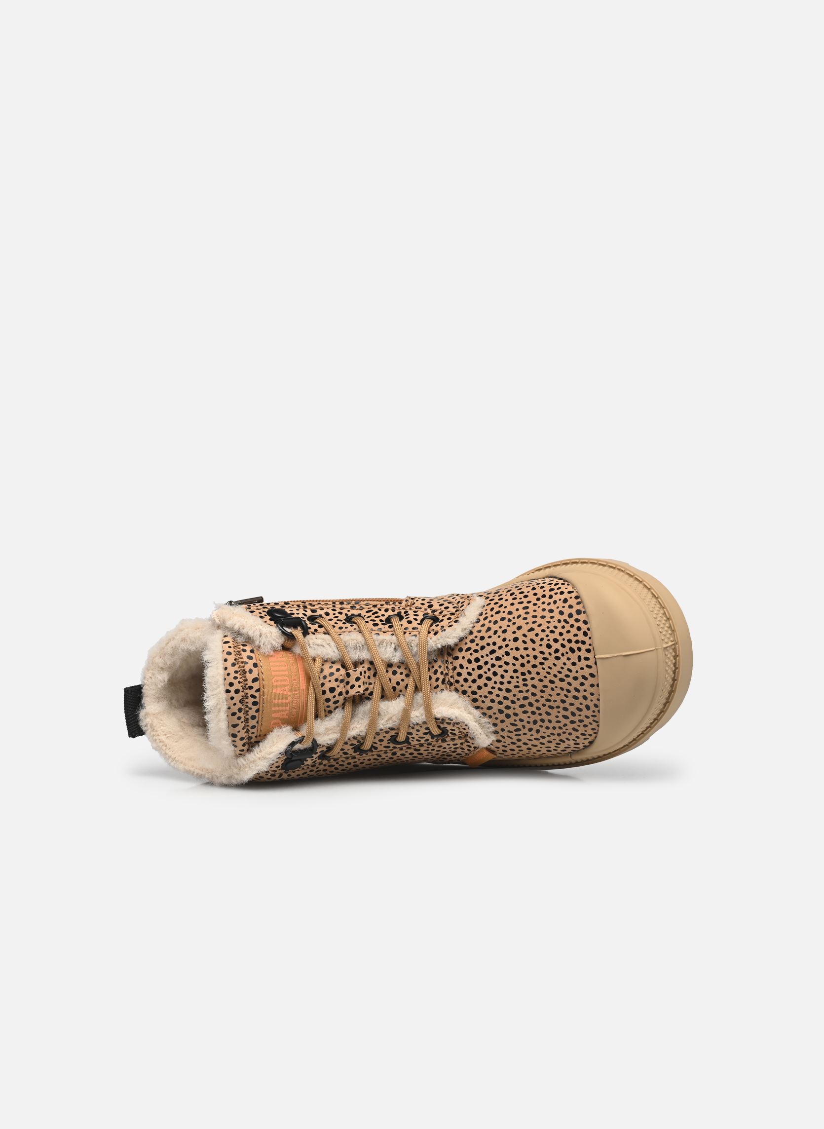 Stiefel PAMPA ZIP WL braun Palladium Stiefel PAMPA ZIP WL braun DEAR BRWN AOP SAFARI
