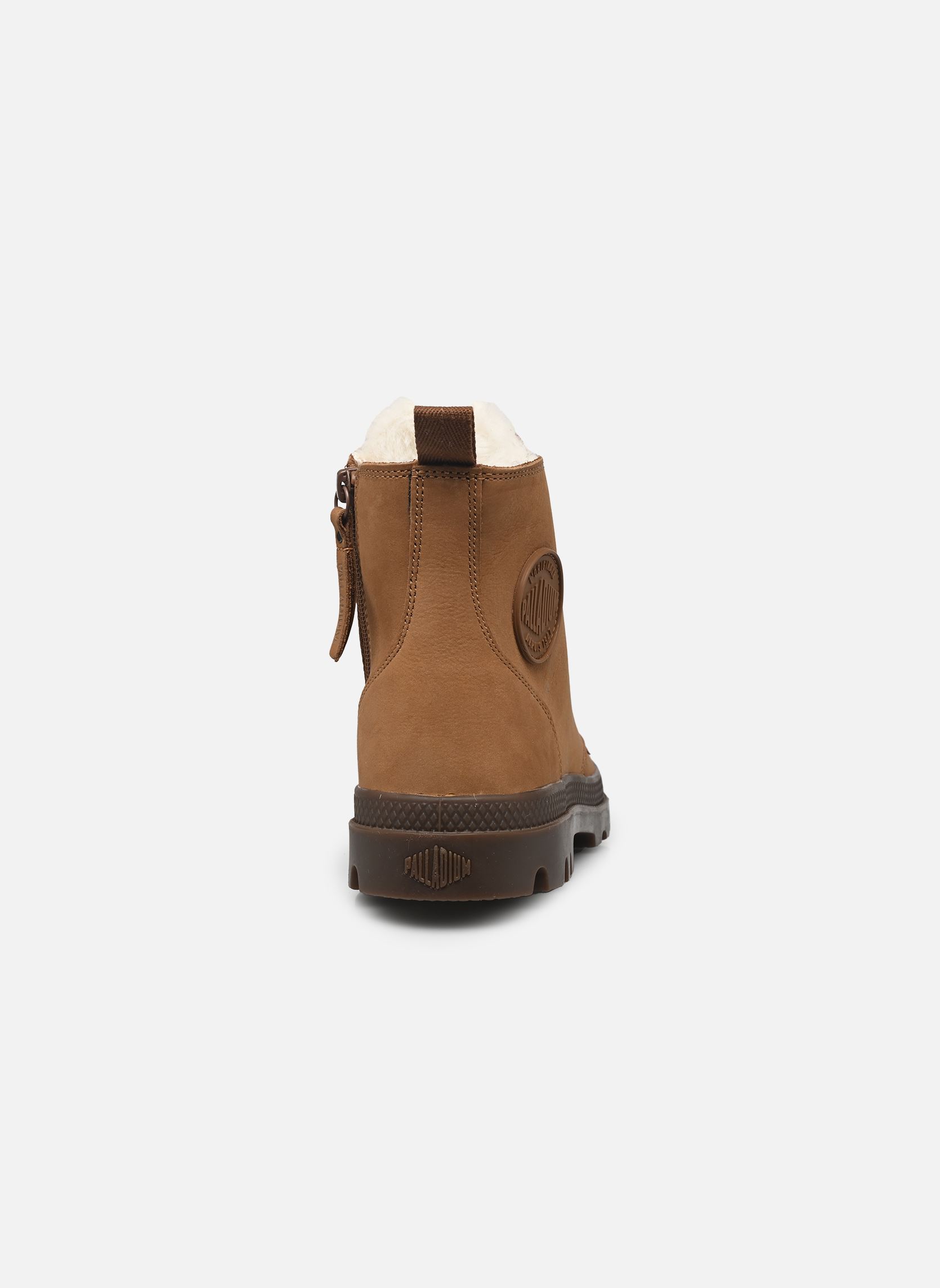 Stivali foderati Pampa Hi Zip WL M uomo marrone Palladium Stivali foderati Pampa Hi Zip WL M uomo marrone MAHOGANY