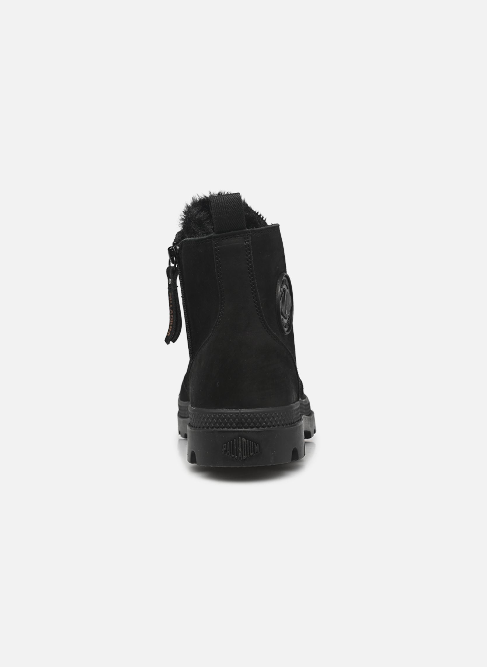 Bottes fourrées Pampa Hi Zip WL M homme noir Palladium Bottes fourrées Pampa Hi Zip WL M homme noir BLACK/BLACK