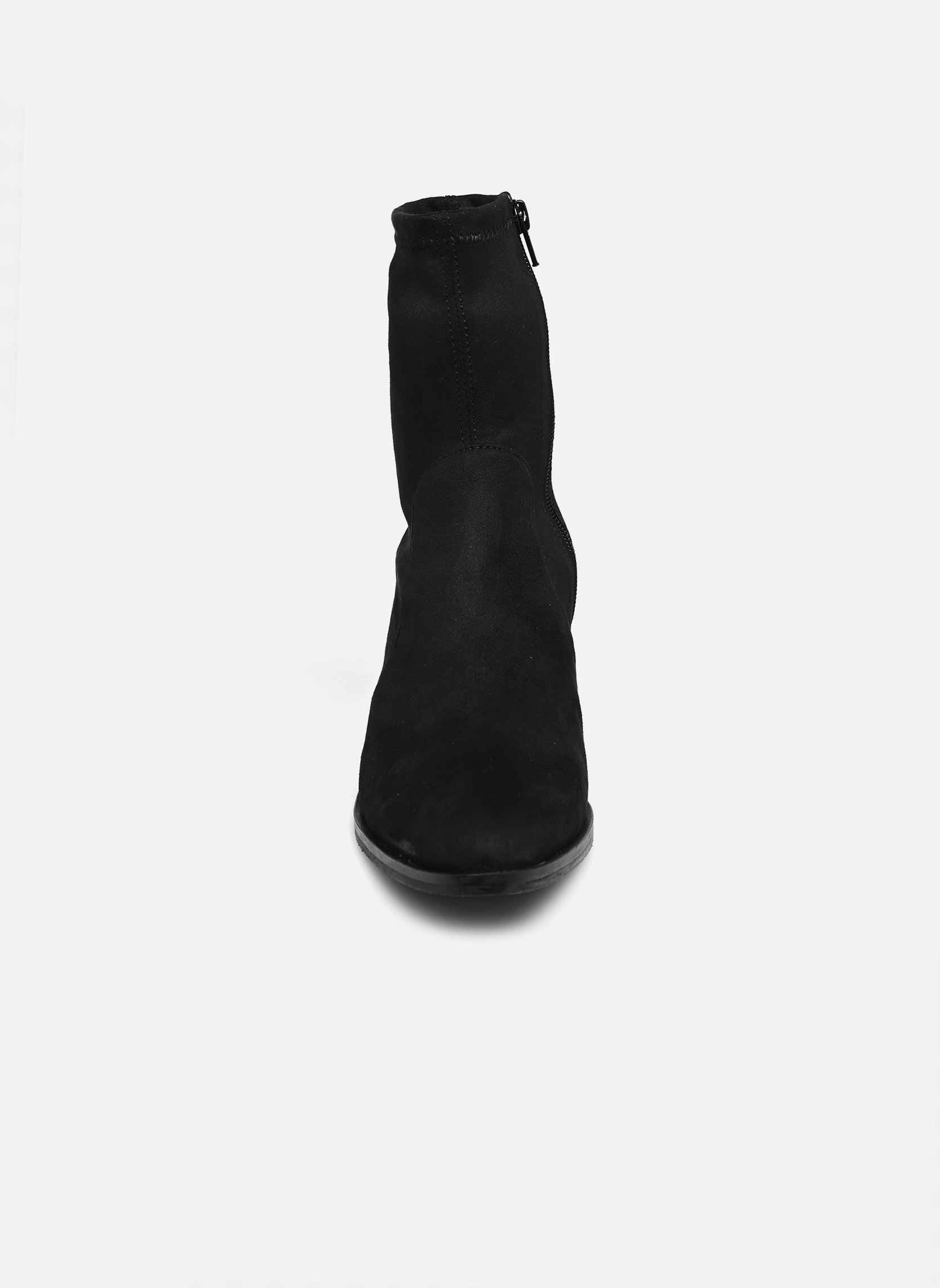 Bottines et boots LOU femme noir JB Martin Bottines et boots LOU femme noir TOILE SUEDE ST NOIR