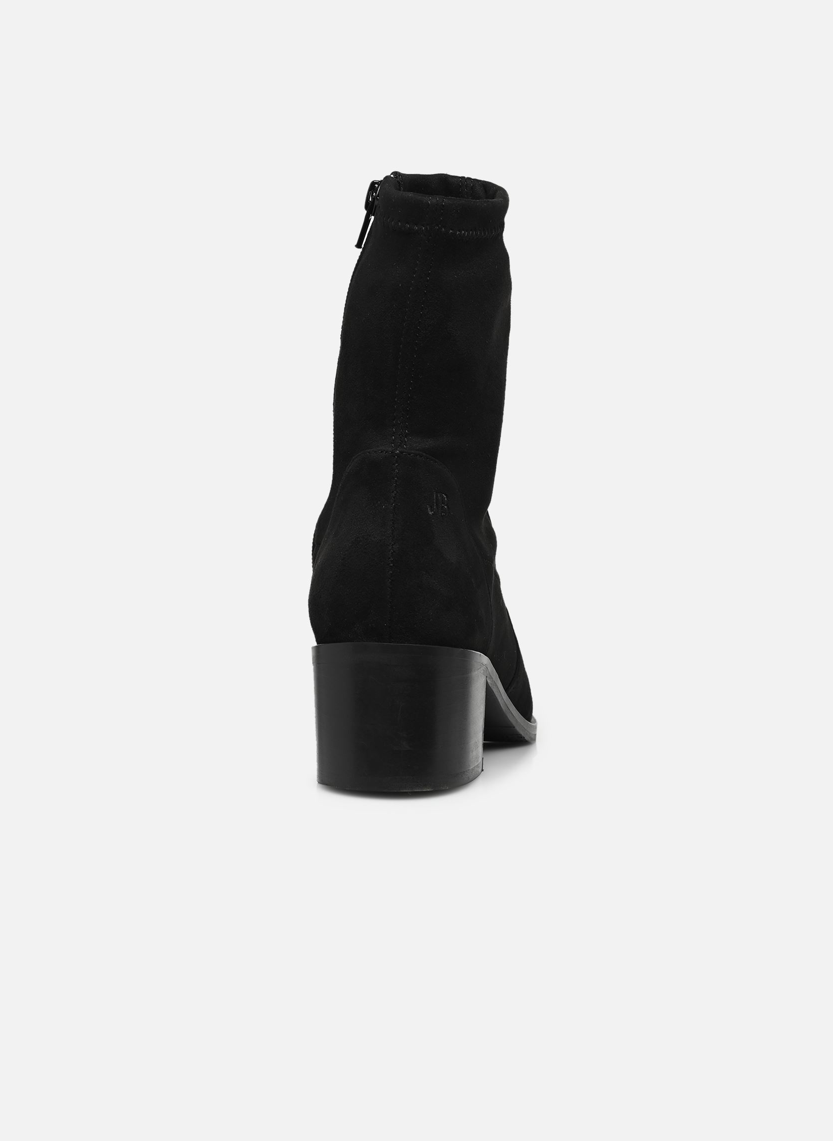 Bottines et boots LOU femme noir JB Martin Bottines et boots LOU femme noir TOILE SUEDE ST NOIR