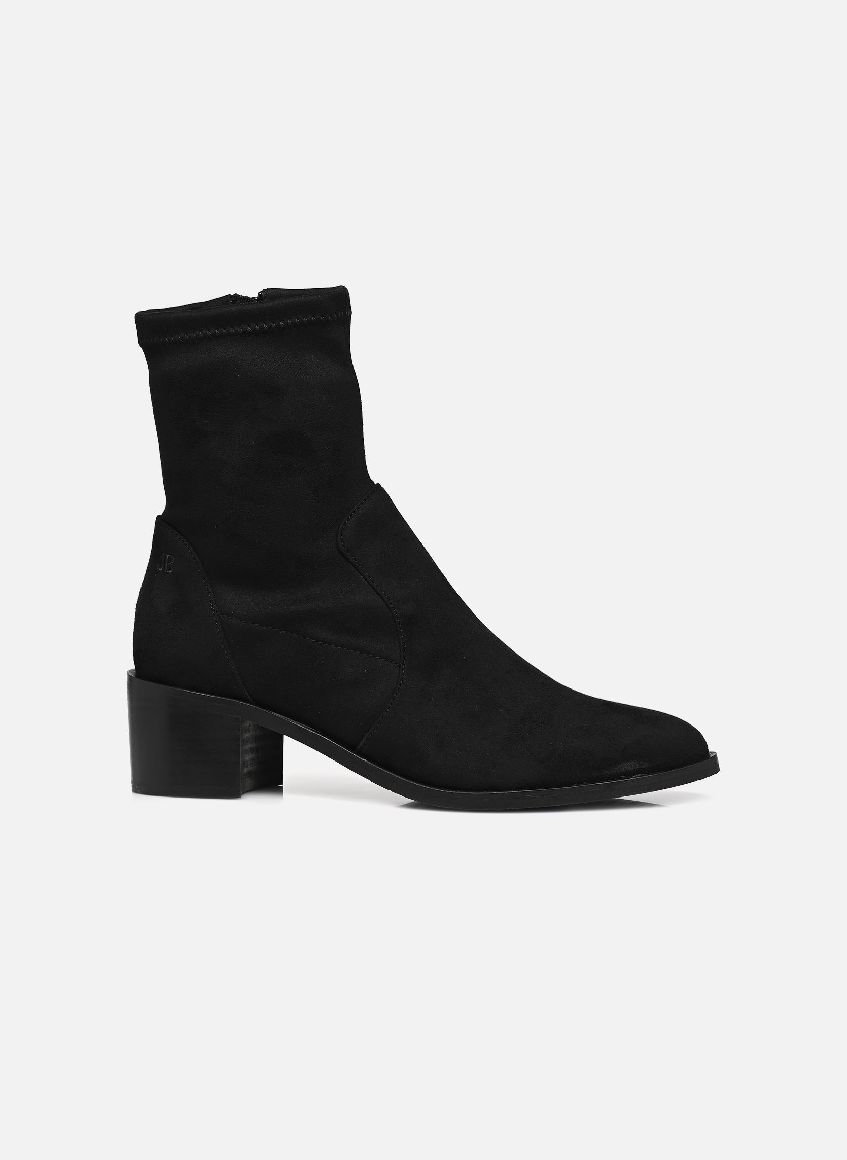 Bottines et boots LOU femme noir JB Martin Bottines et boots LOU femme noir TOILE SUEDE ST NOIR