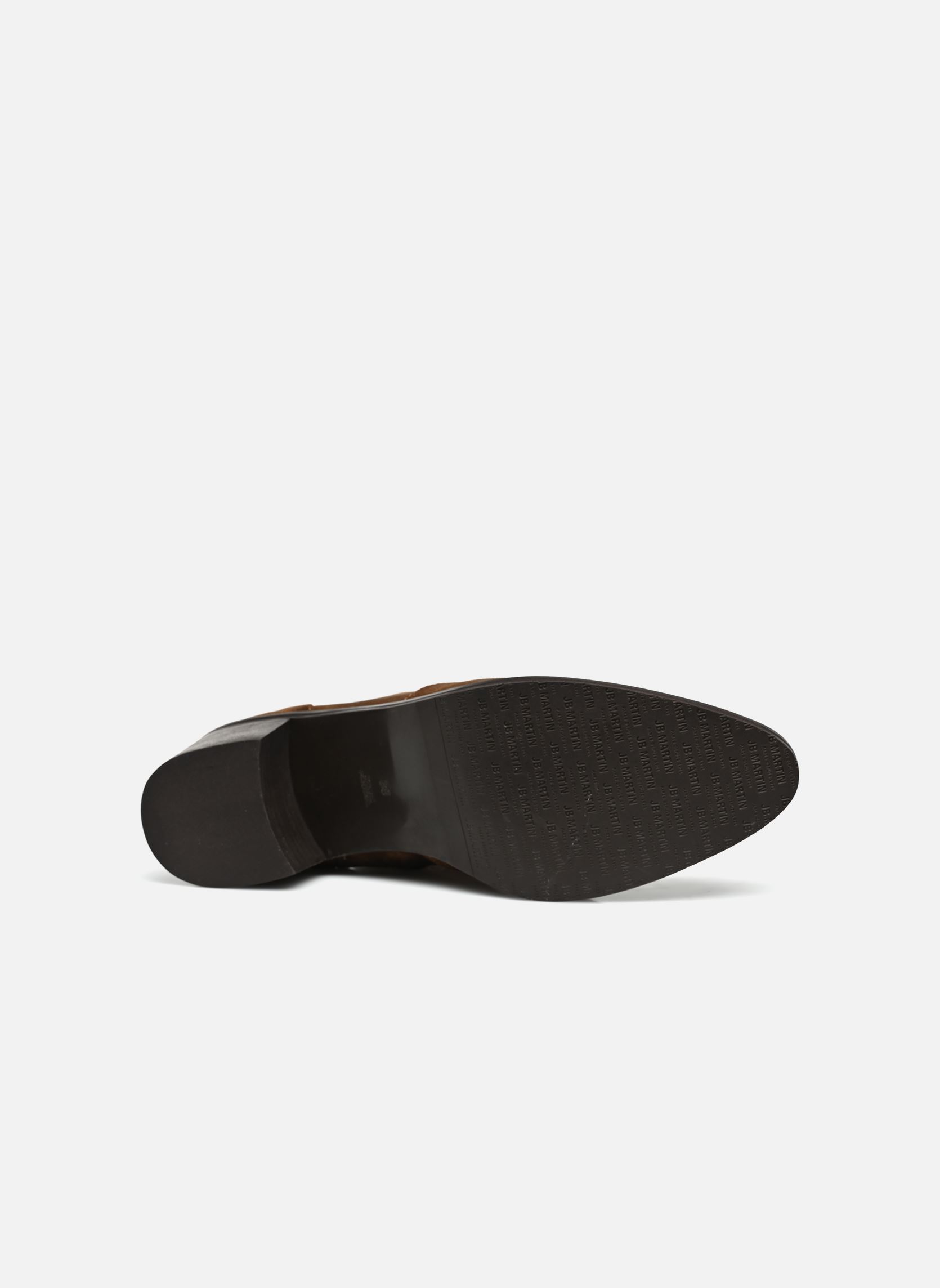 Bottines et boots LOU femme marron JB Martin Bottines et boots LOU femme marron TOILE SUEDE ST TABAC