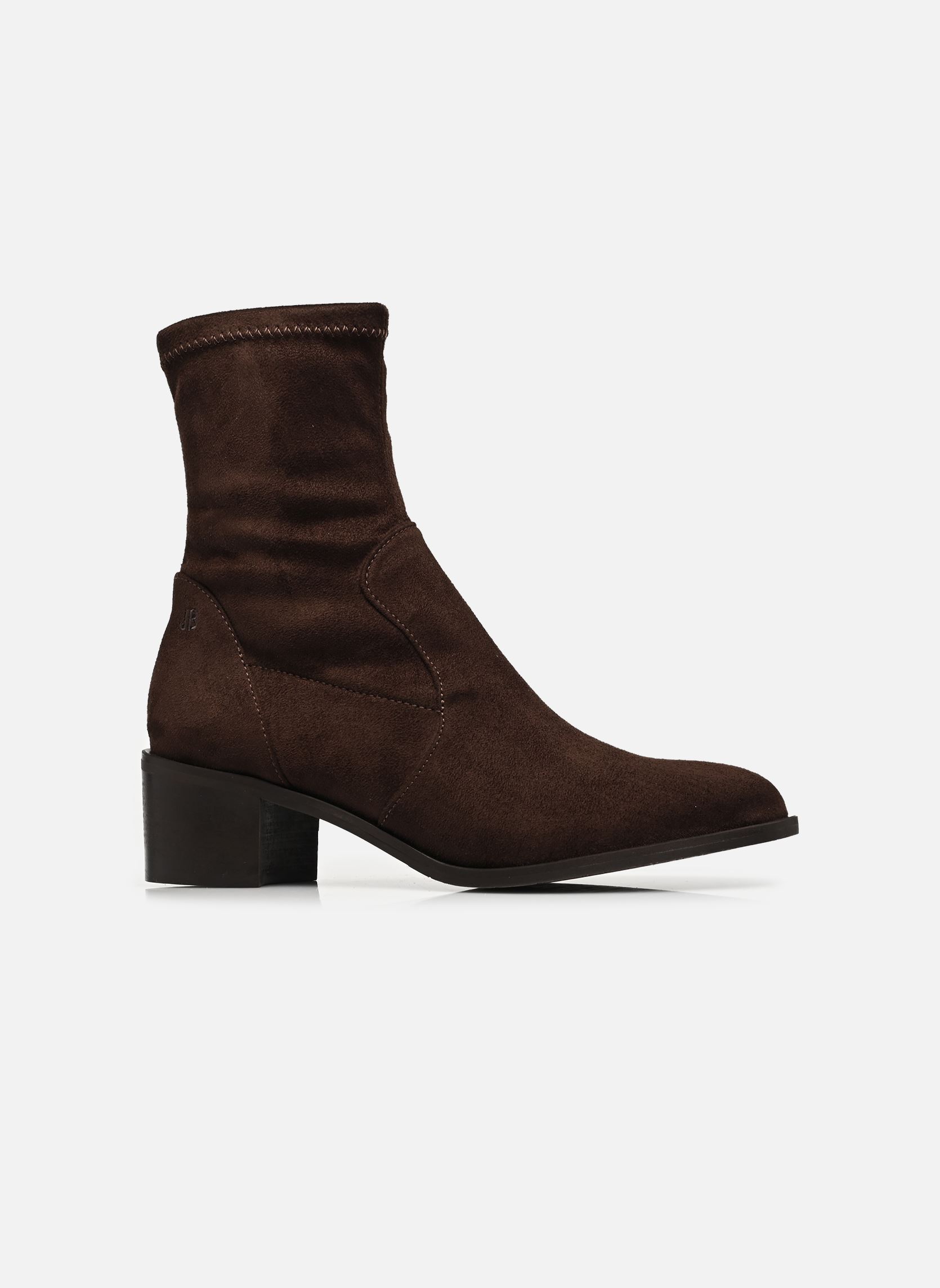 Stiefeletten und Stiefel LOU damen braun JB Martin Stiefeletten und Stiefel LOU damen braun TOILE SUEDE ST CHOCOLAT