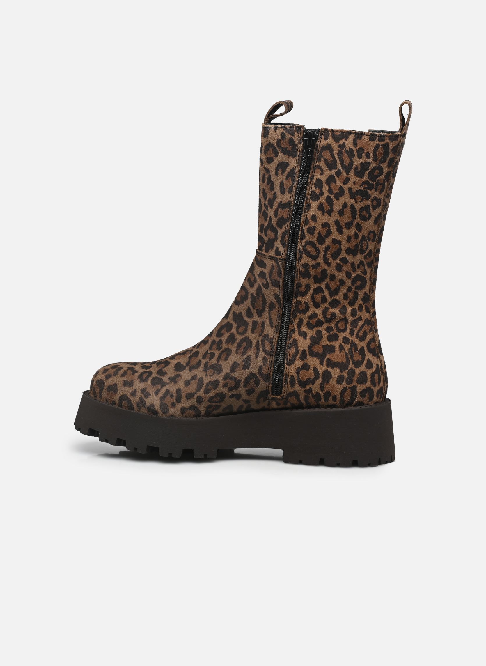 Lage enkellaarsjes CLUB dames bruin JB Martin Lage enkellaarsjes CLUB dames bruin CROUTE VELOURS LEOPARD