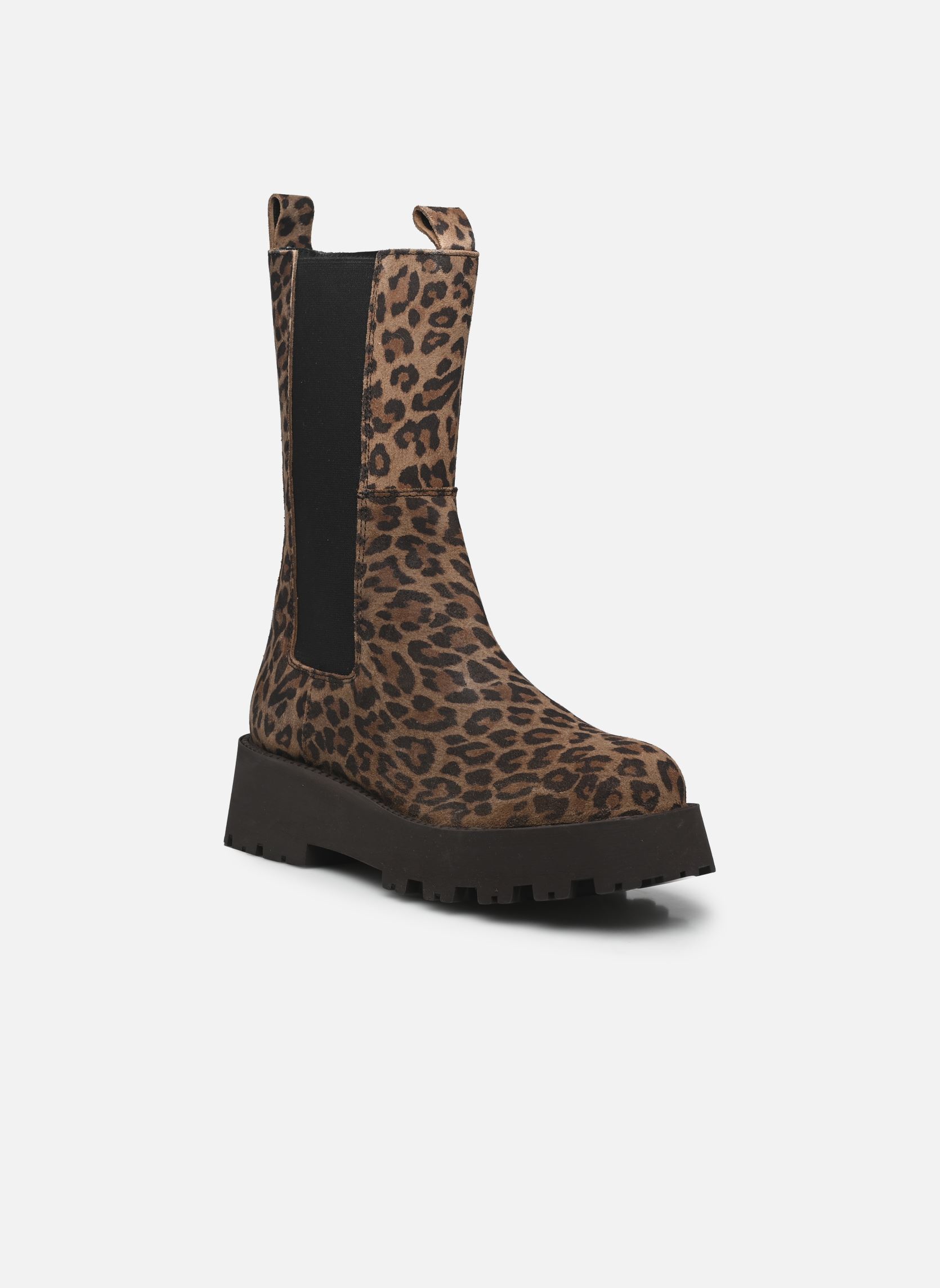 Lage enkellaarsjes CLUB dames bruin JB Martin Lage enkellaarsjes CLUB dames bruin CROUTE VELOURS LEOPARD