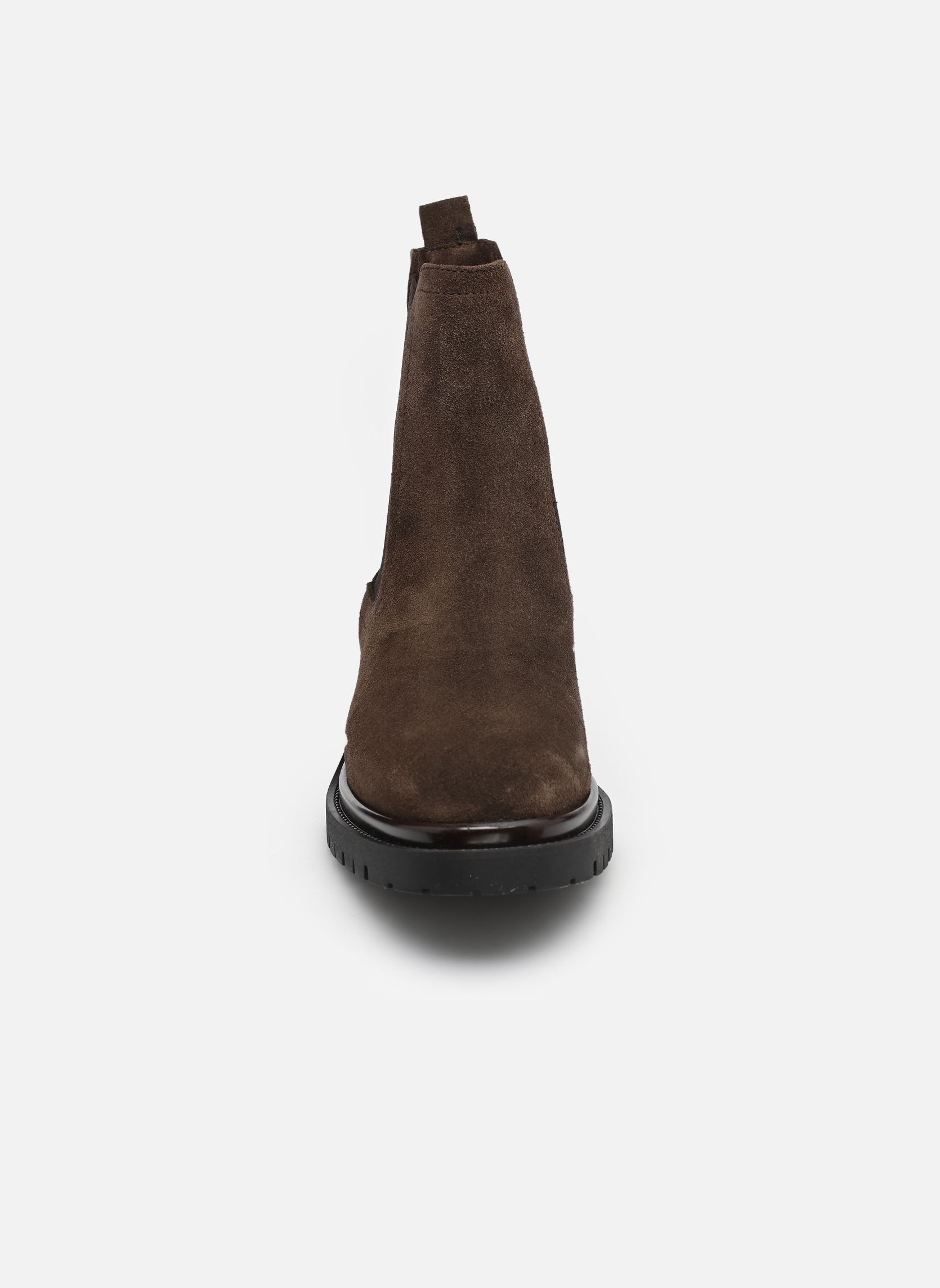 Niedrige Ankle Boots OTIS2 damen braun JB Martin Niedrige Ankle Boots OTIS2 damen braun CROUTE VEL CHOCOLAT