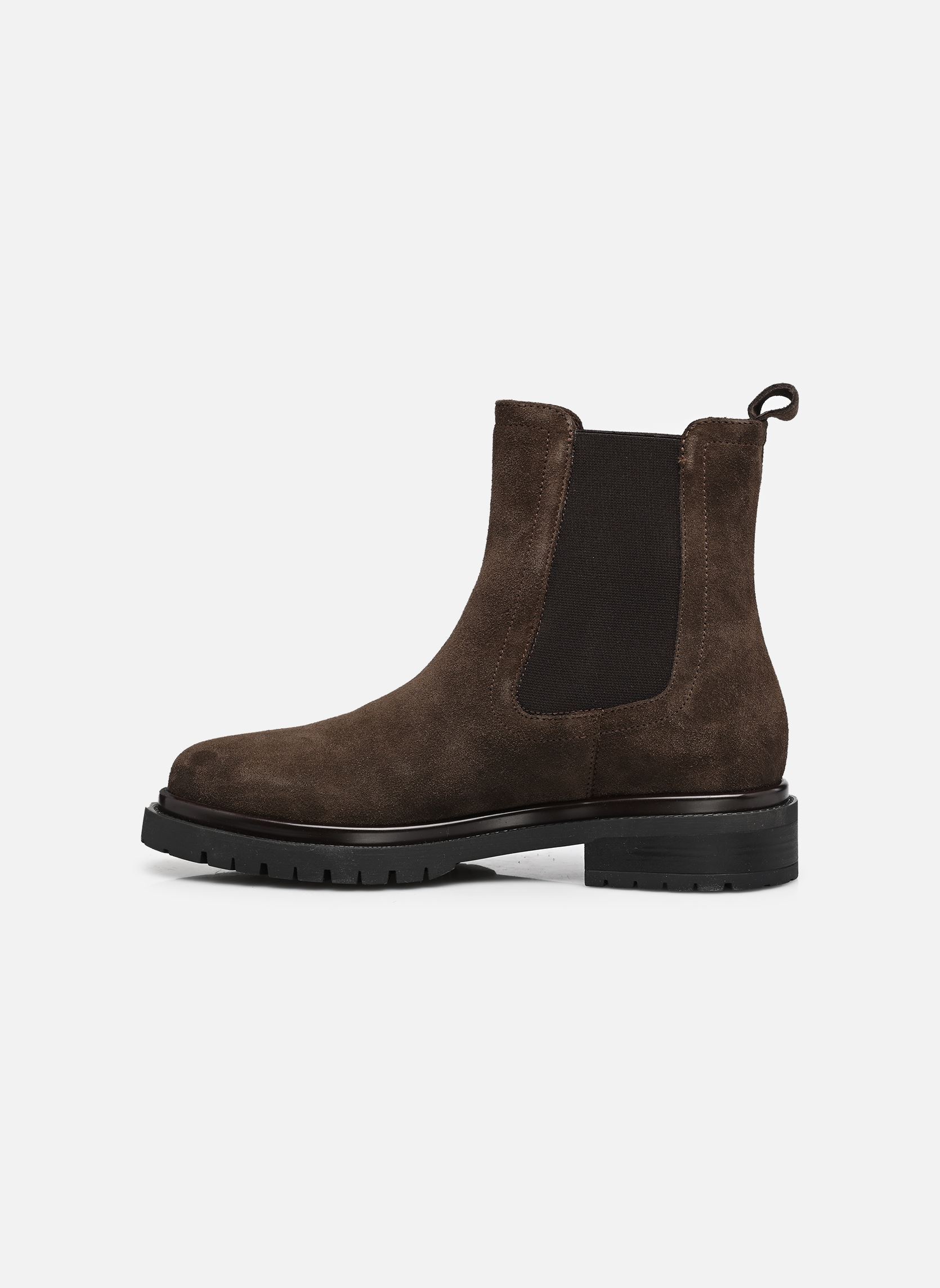 Niedrige Ankle Boots OTIS2 damen braun JB Martin Niedrige Ankle Boots OTIS2 damen braun CROUTE VEL CHOCOLAT