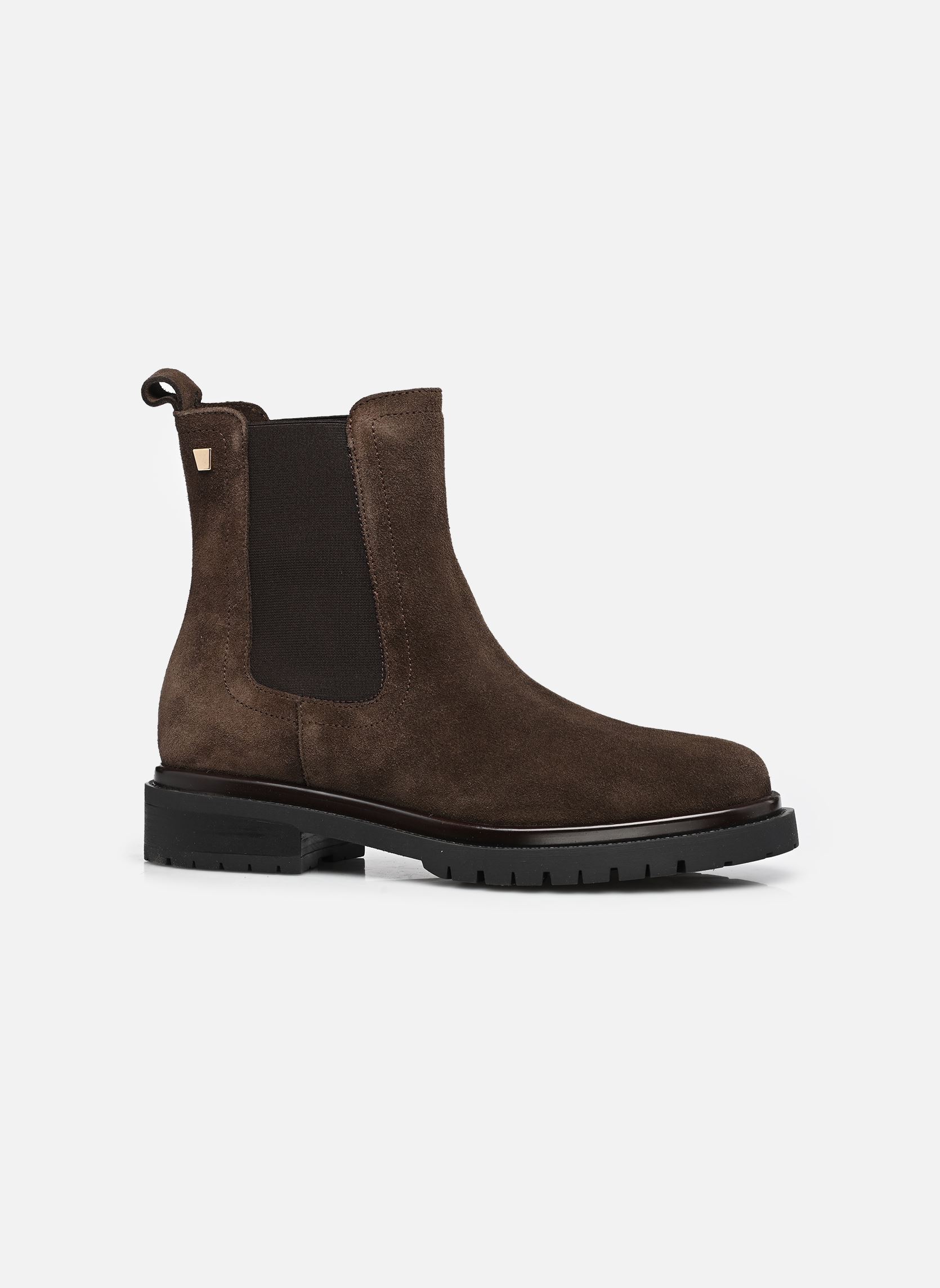 Niedrige Ankle Boots OTIS2 damen braun JB Martin Niedrige Ankle Boots OTIS2 damen braun CROUTE VEL CHOCOLAT