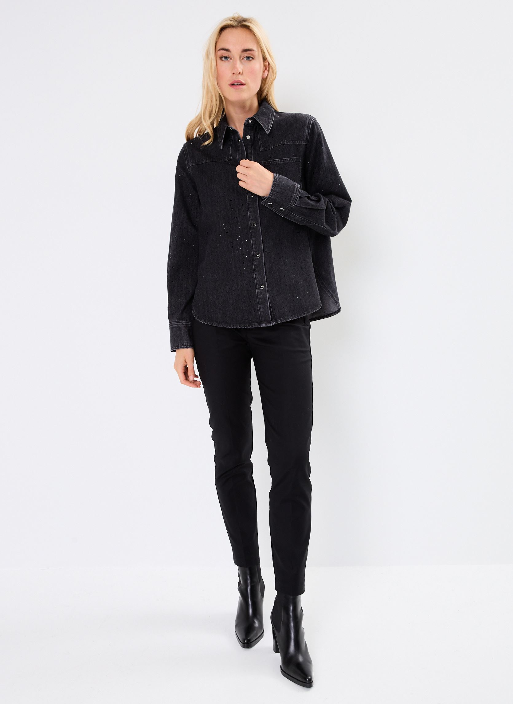 Vestes LAMBER femme gris Suncoo Vestes LAMBER femme gris CARBONE