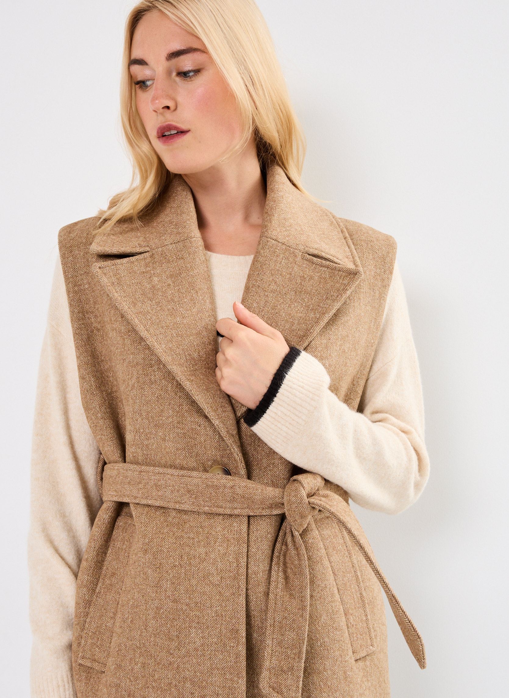 Vestes DIDA femme marron Suncoo Vestes DIDA femme marron CAMEL