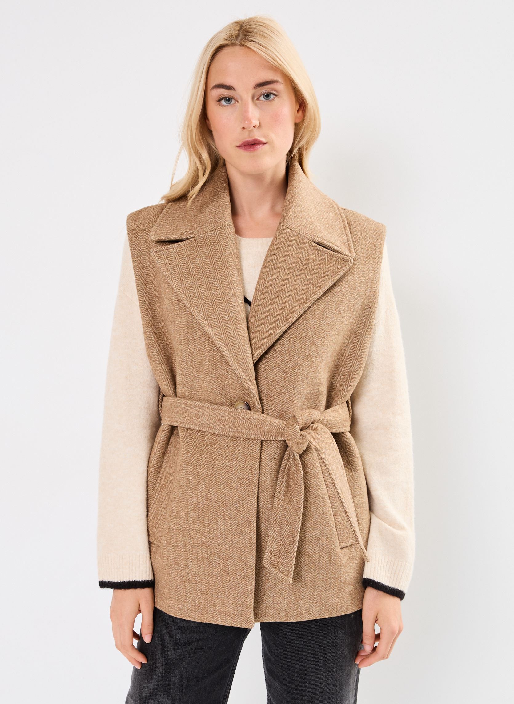 Vestes DIDA femme marron Suncoo Vestes DIDA femme marron CAMEL