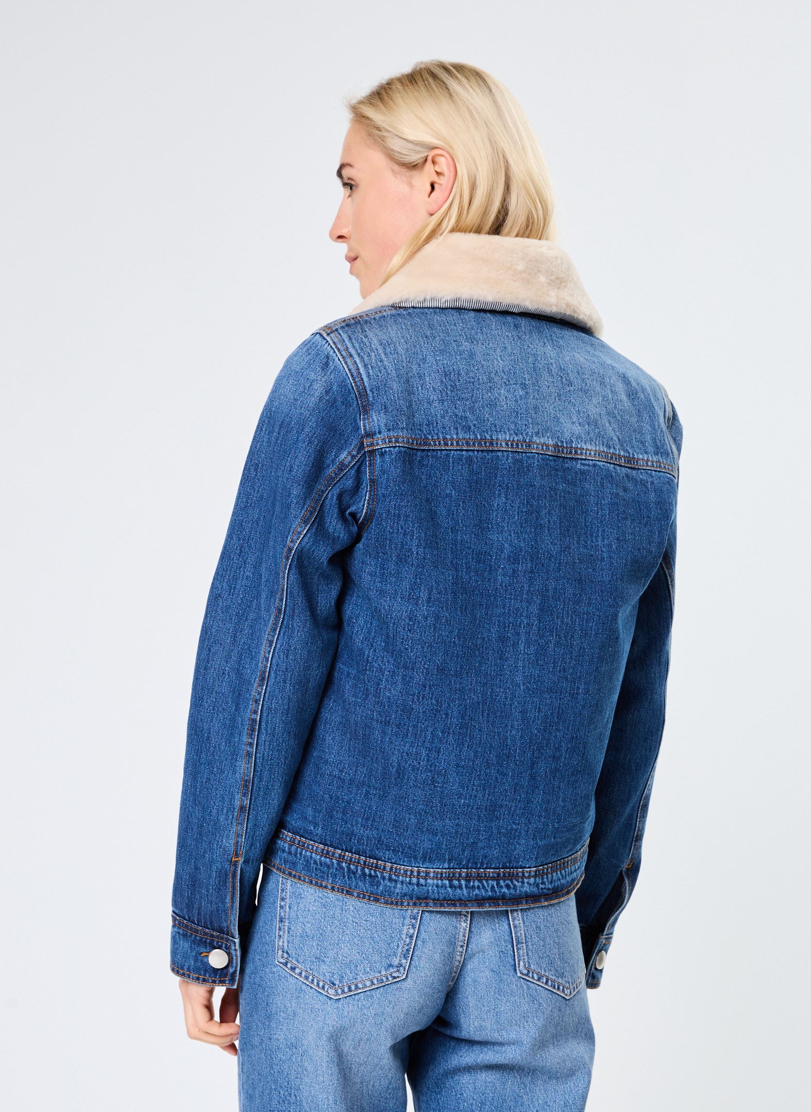 Giacche in jeans ELEONOR donna blu Suncoo Giacche in jeans ELEONOR donna blu Bleu Jeans