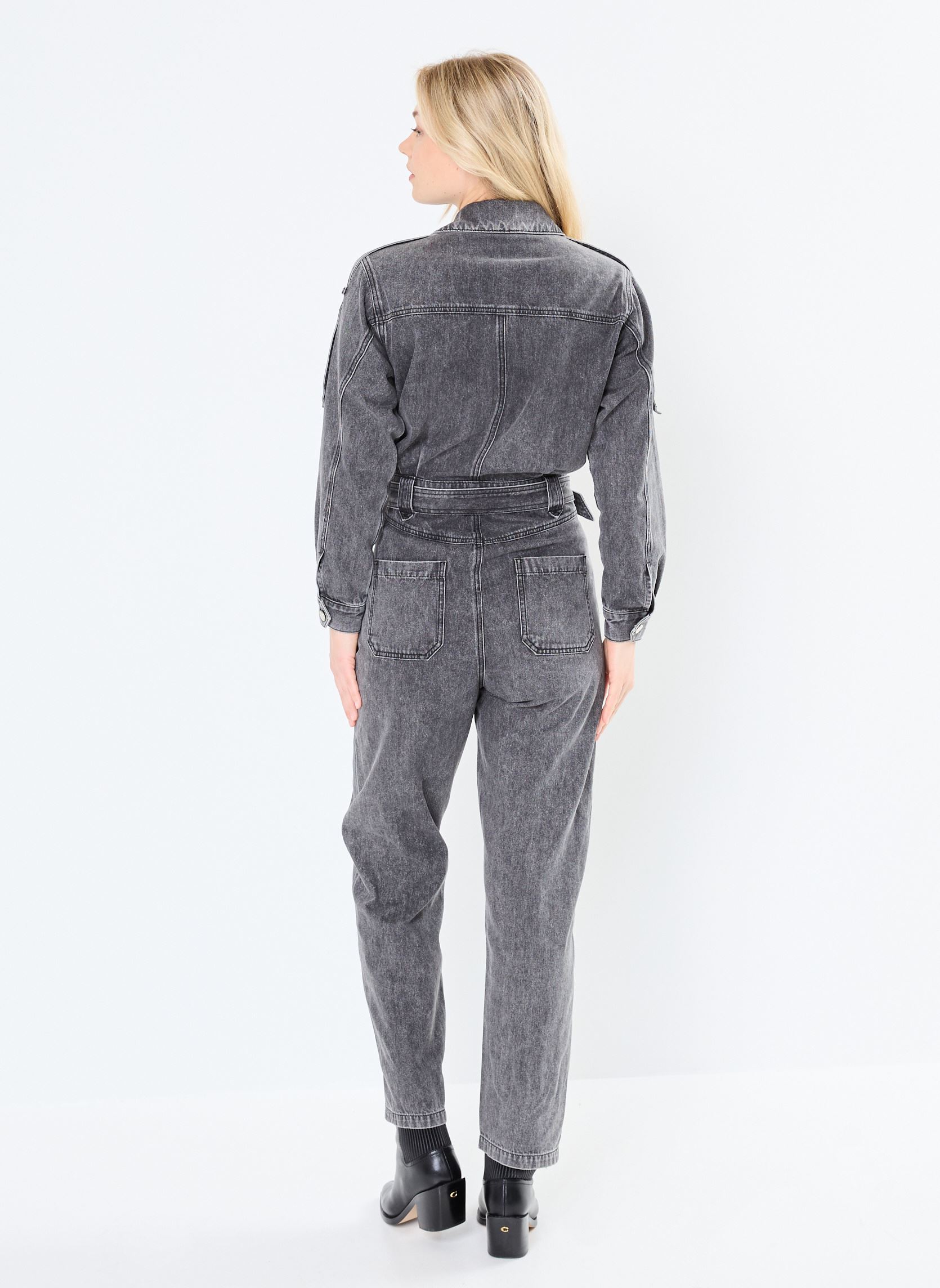 Combinaisons pantalon TANGO femme gris Suncoo Combinaisons pantalon TANGO femme gris Carbone