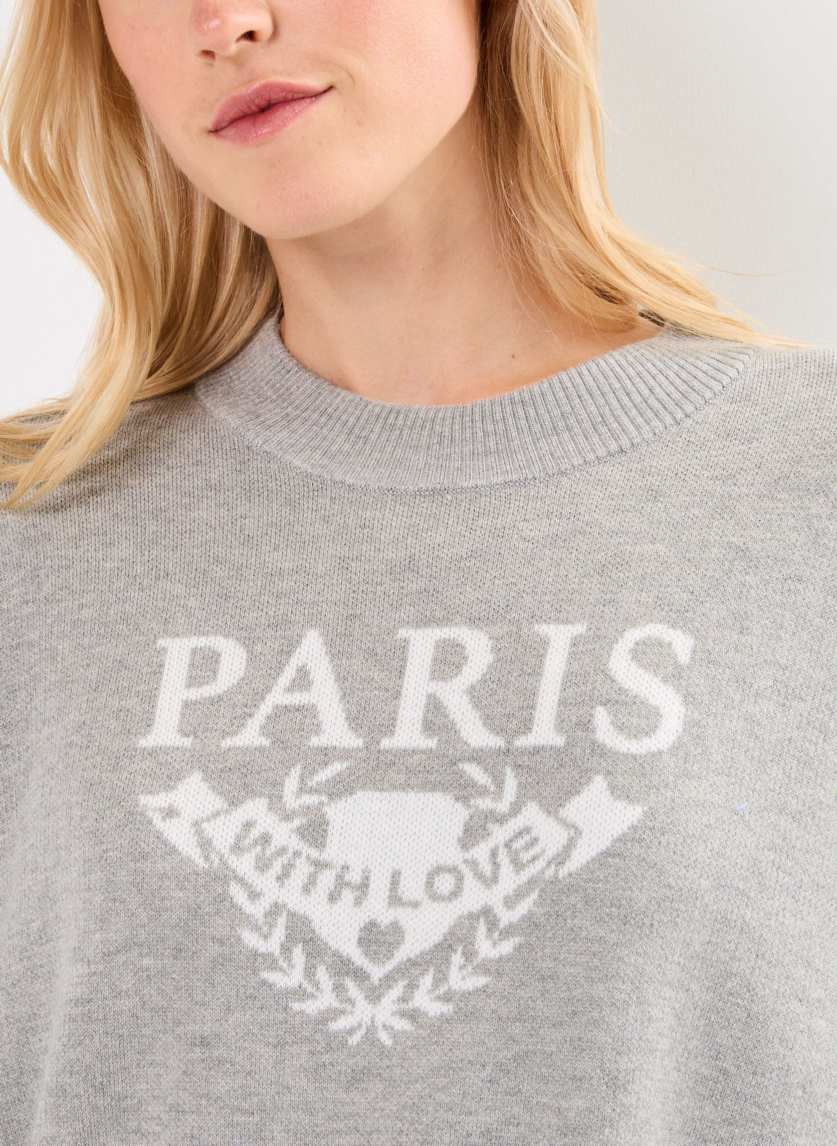 Sweater PIKILO dames grijs Suncoo Sweater PIKILO dames grijs Gris Chine