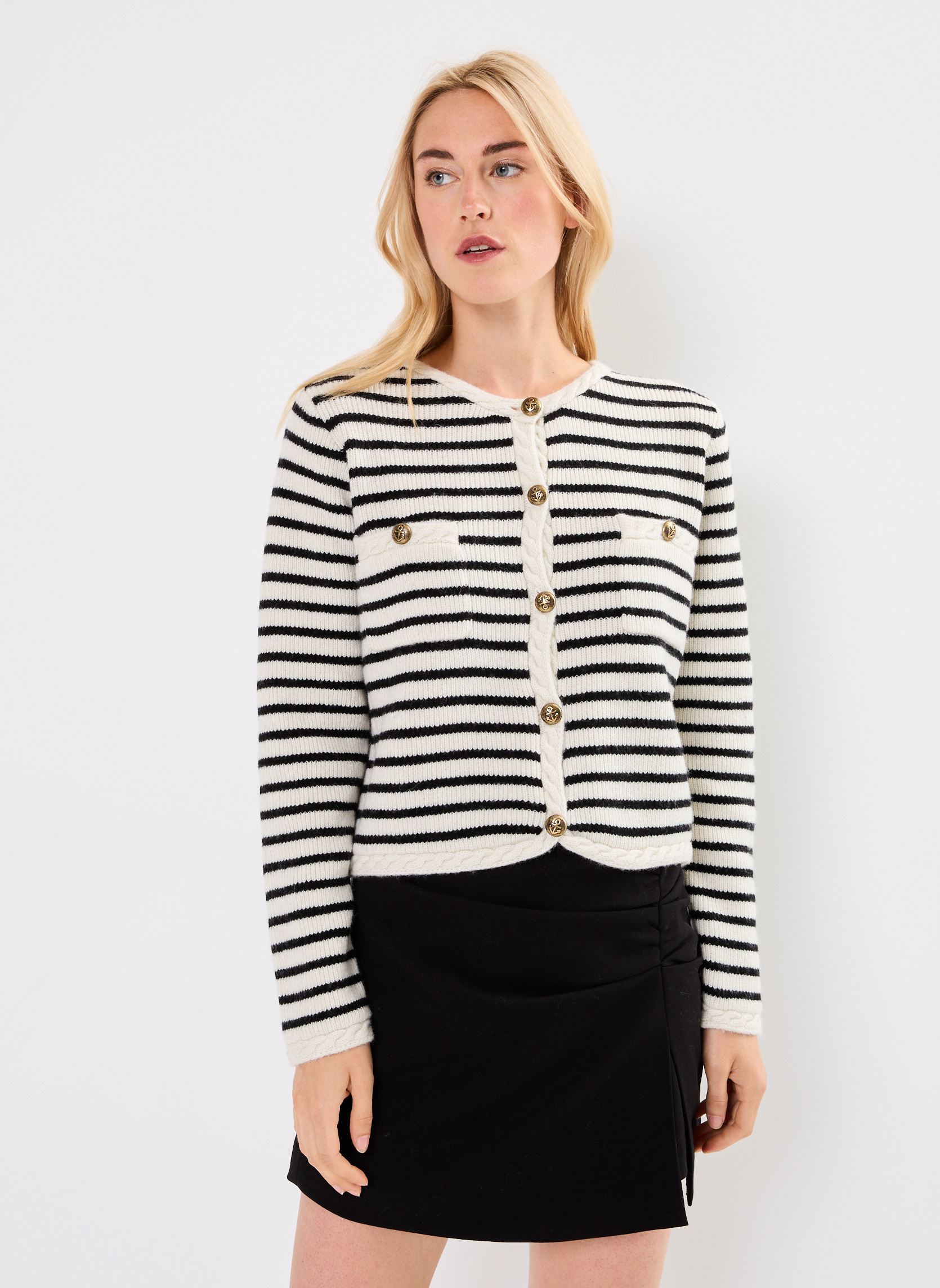 Vesten GABRIEL dames wit Suncoo Vesten GABRIEL dames wit BLANC CASSE