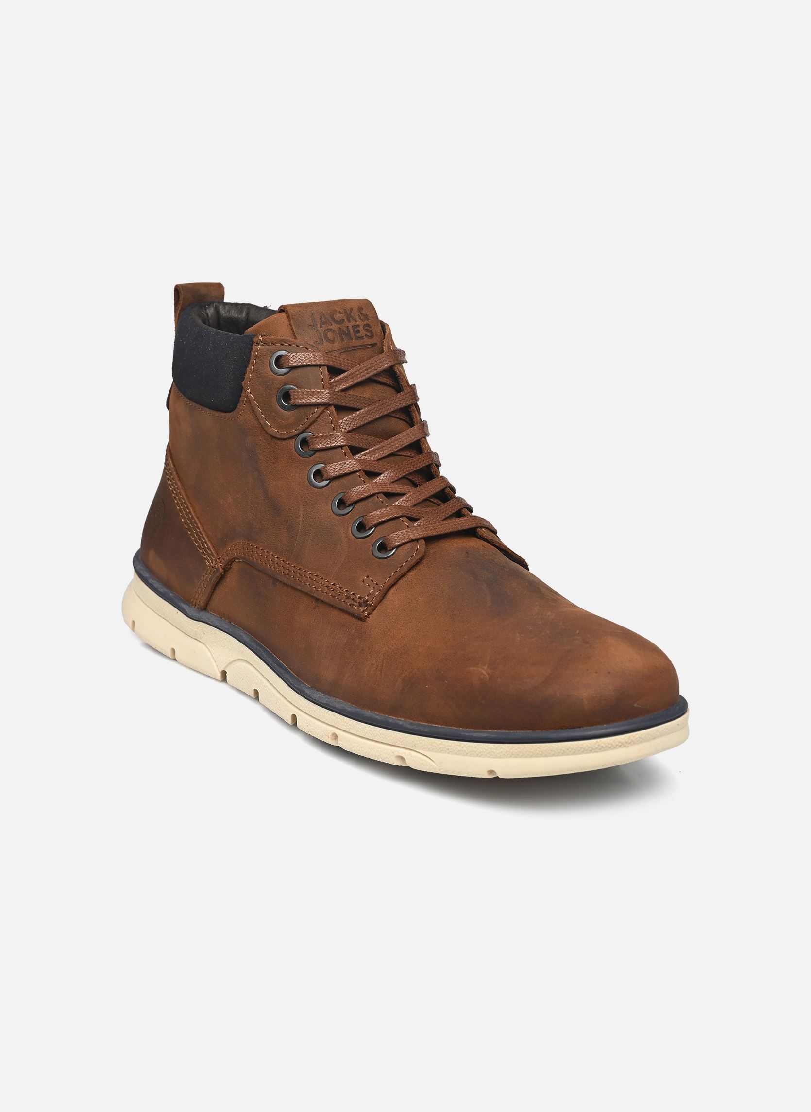 Boots Jack & Jones JFW TUBAR LEATHER - vue 4