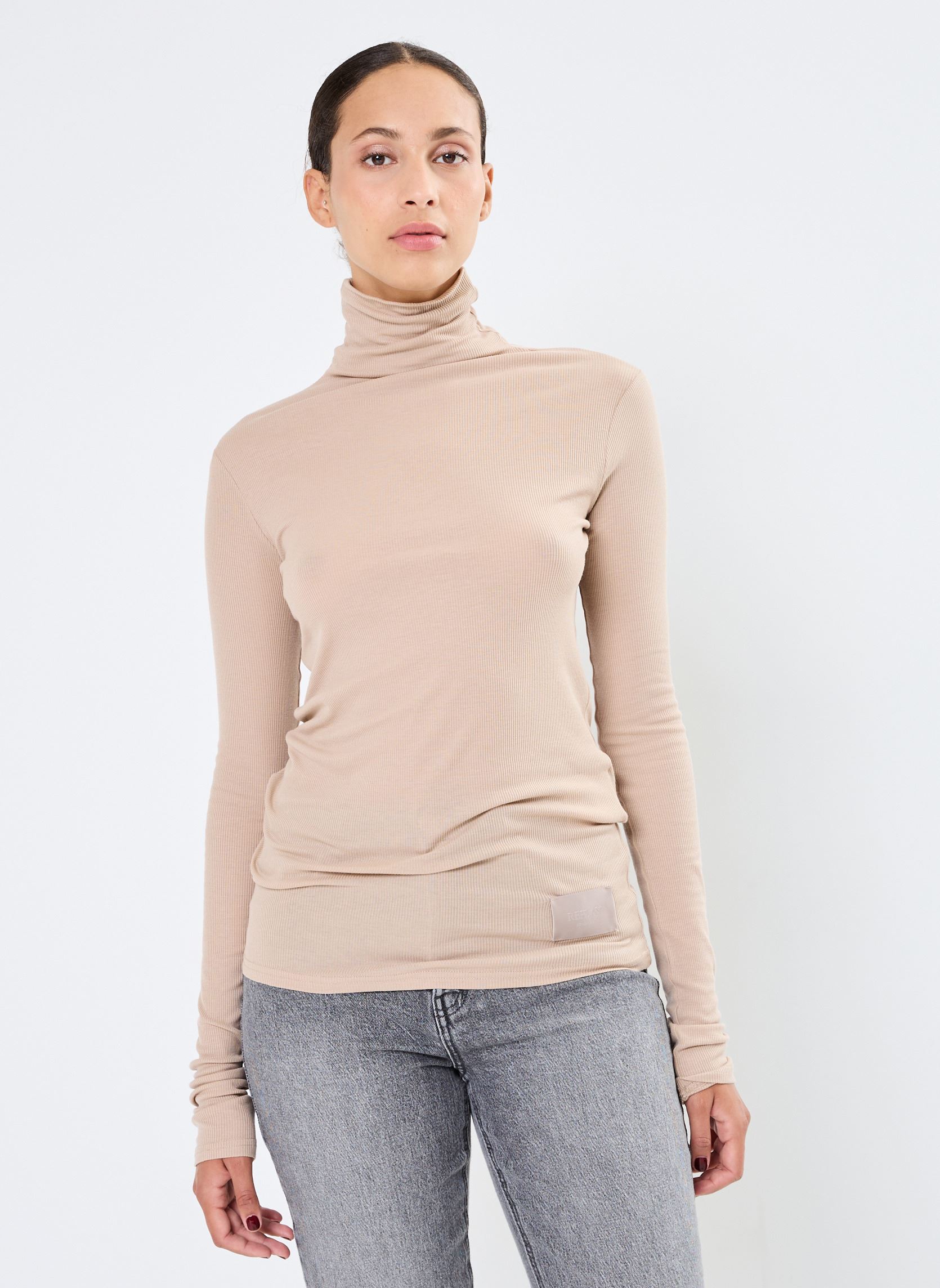 Vêtements Replay Col roule fin pour Accessoires