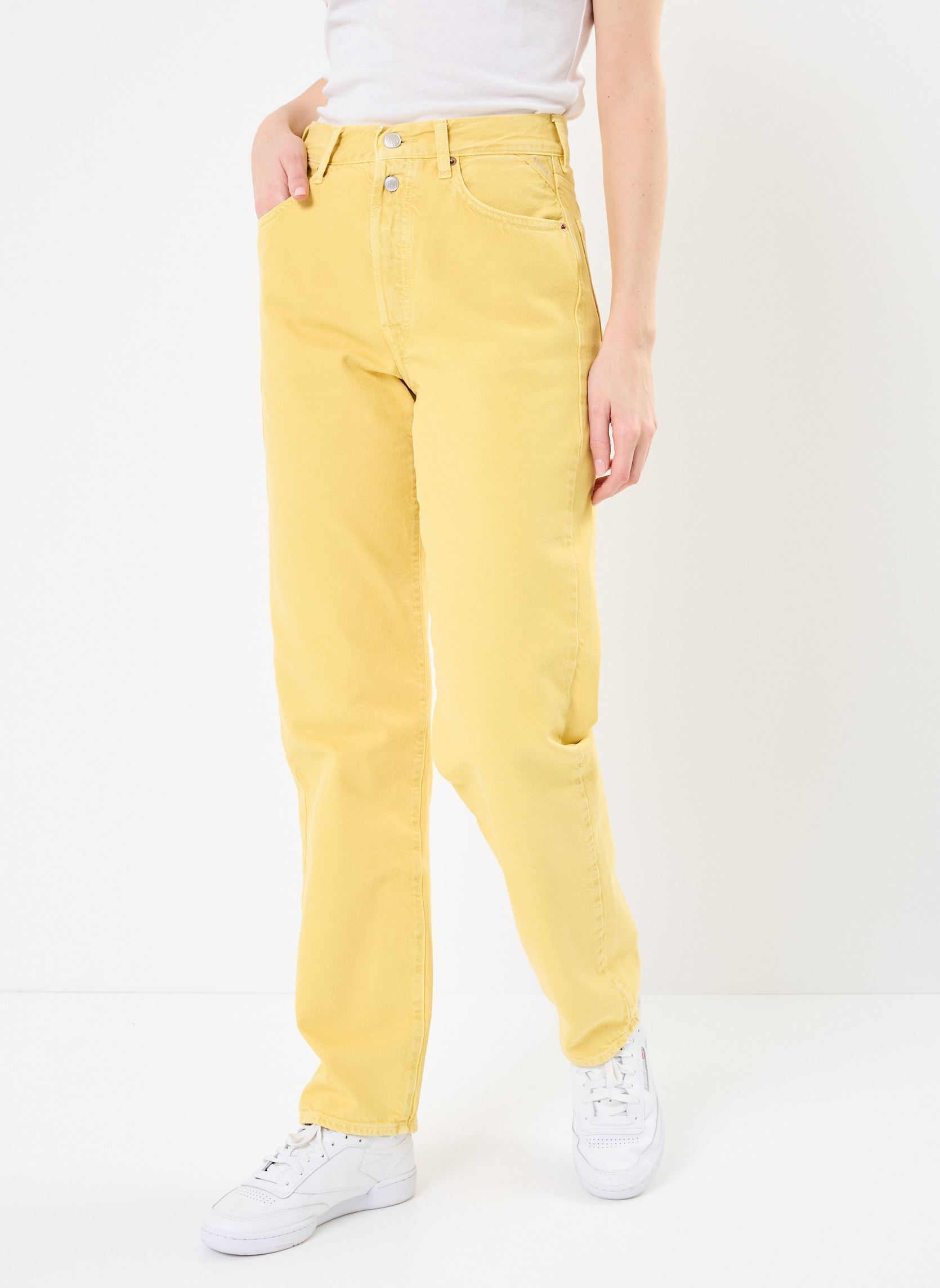 Wijde jeans / Flared Jeans Jean dames geel Replay Wijde jeans / Flared Jeans Jean dames geel DAISY YELLOW