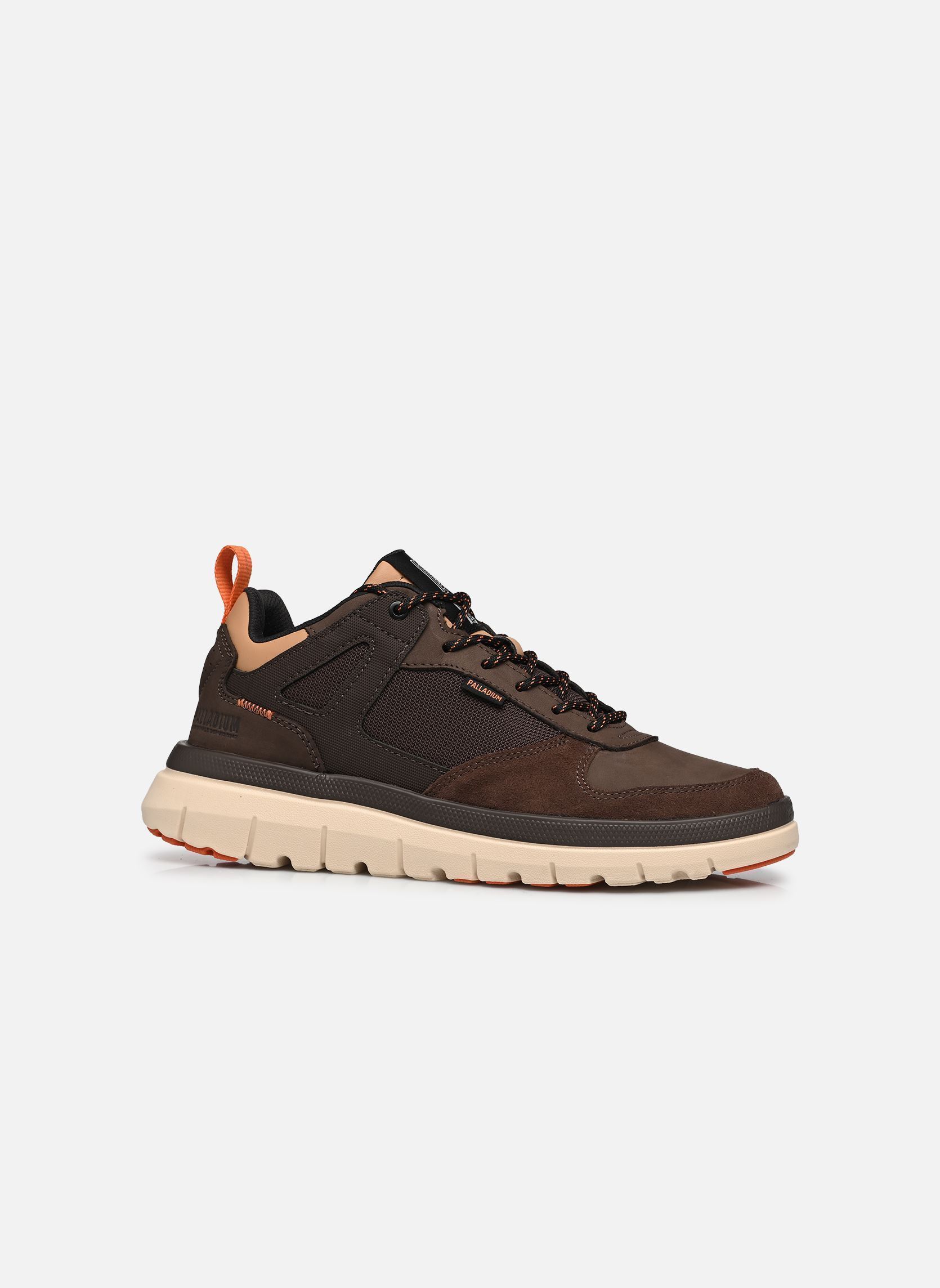 Sneakers PALLAFLEX LO MIX heren bruin Palladium Sneakers PALLAFLEX LO MIX heren bruin DARK COCOA