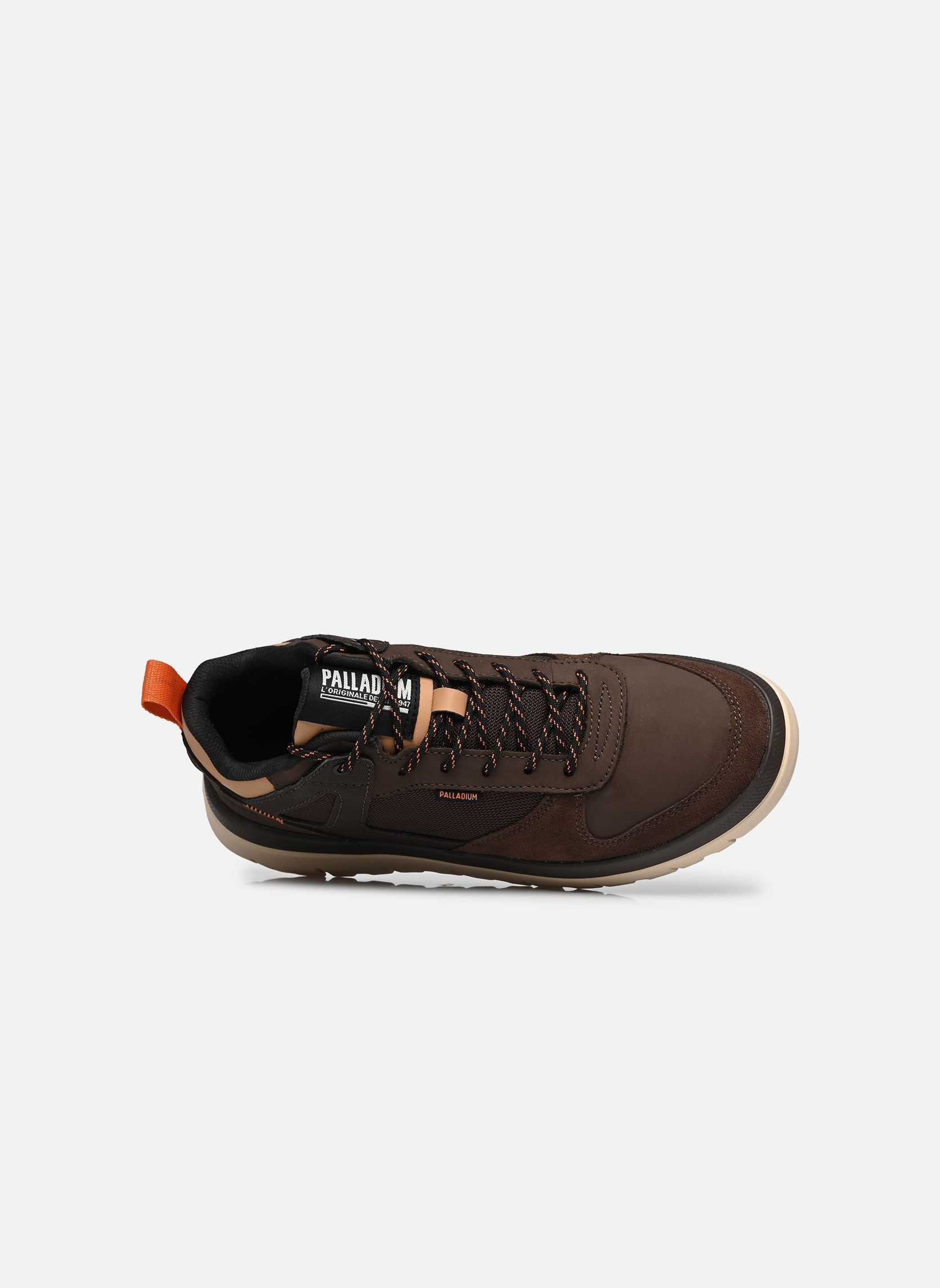 Sneakers PALLAFLEX LO MIX heren bruin Palladium Sneakers PALLAFLEX LO MIX heren bruin DARK COCOA