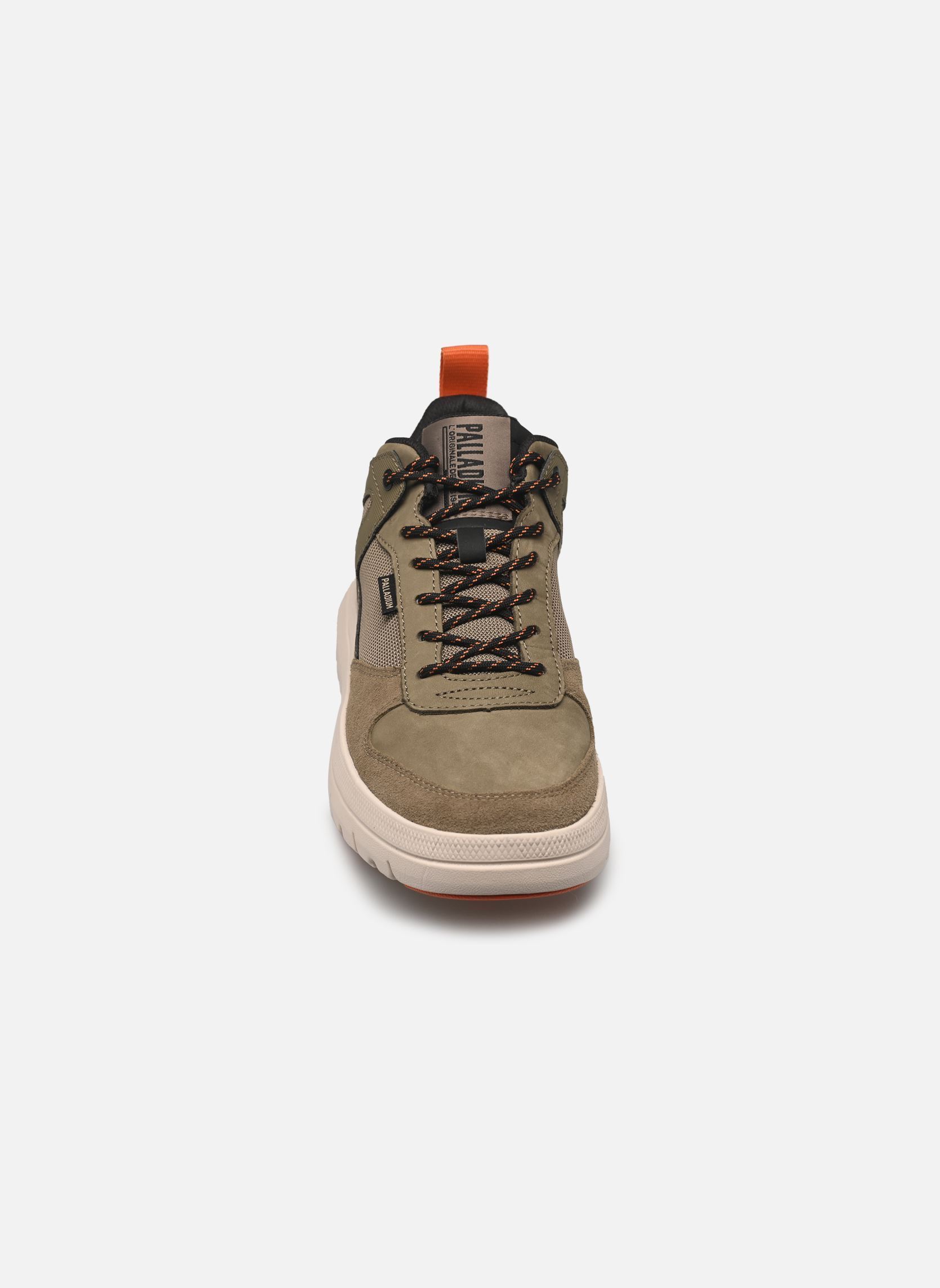 Baskets PALLAFLEX LO MIX homme vert Palladium Baskets PALLAFLEX LO MIX homme vert DUSKY GREEN