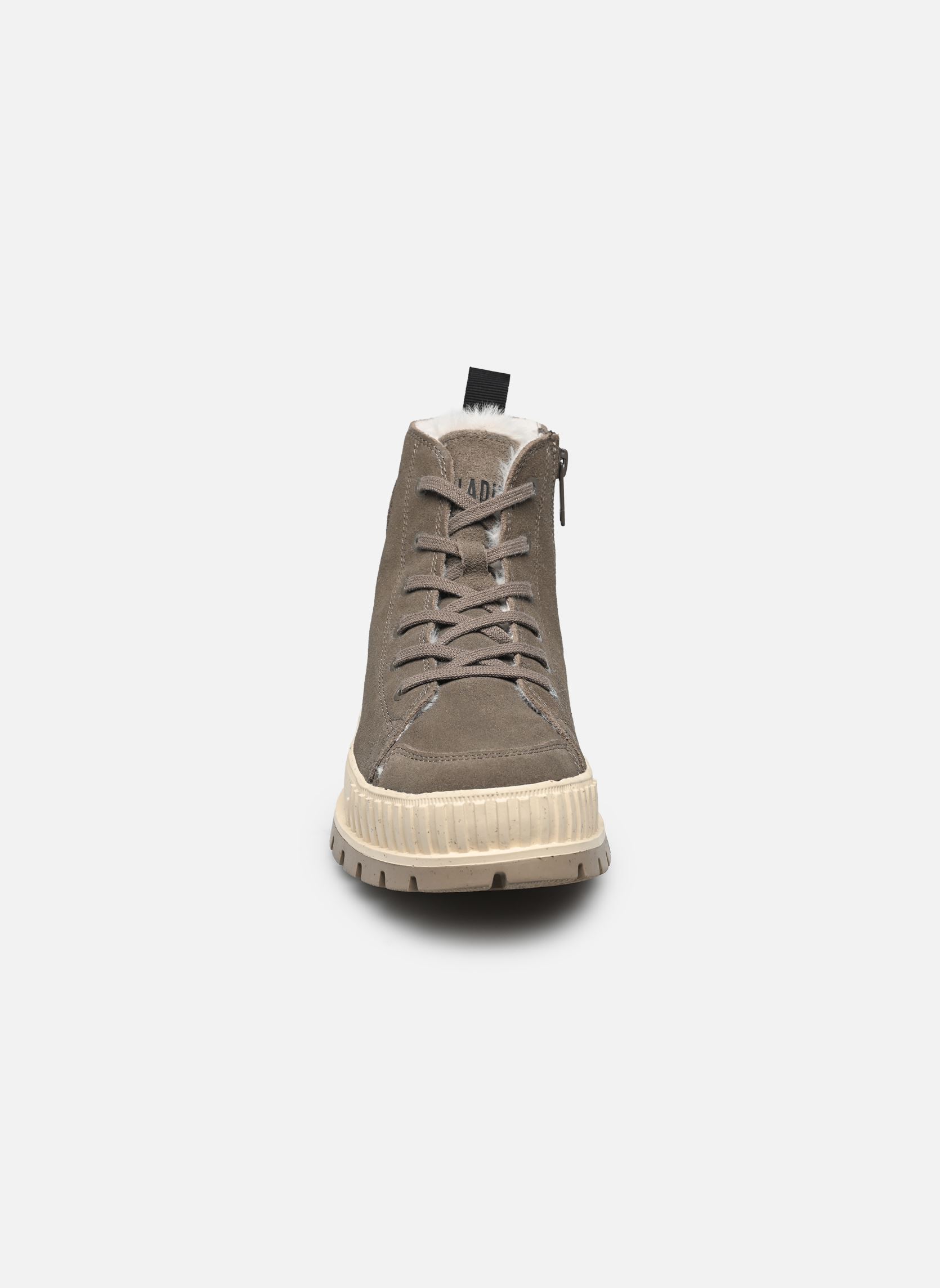 Gefütterte Stiefeletten PALLASHOCK ZIP WARM damen grau Palladium Gefütterte Stiefeletten PALLASHOCK ZIP WARM damen grau ROCKS