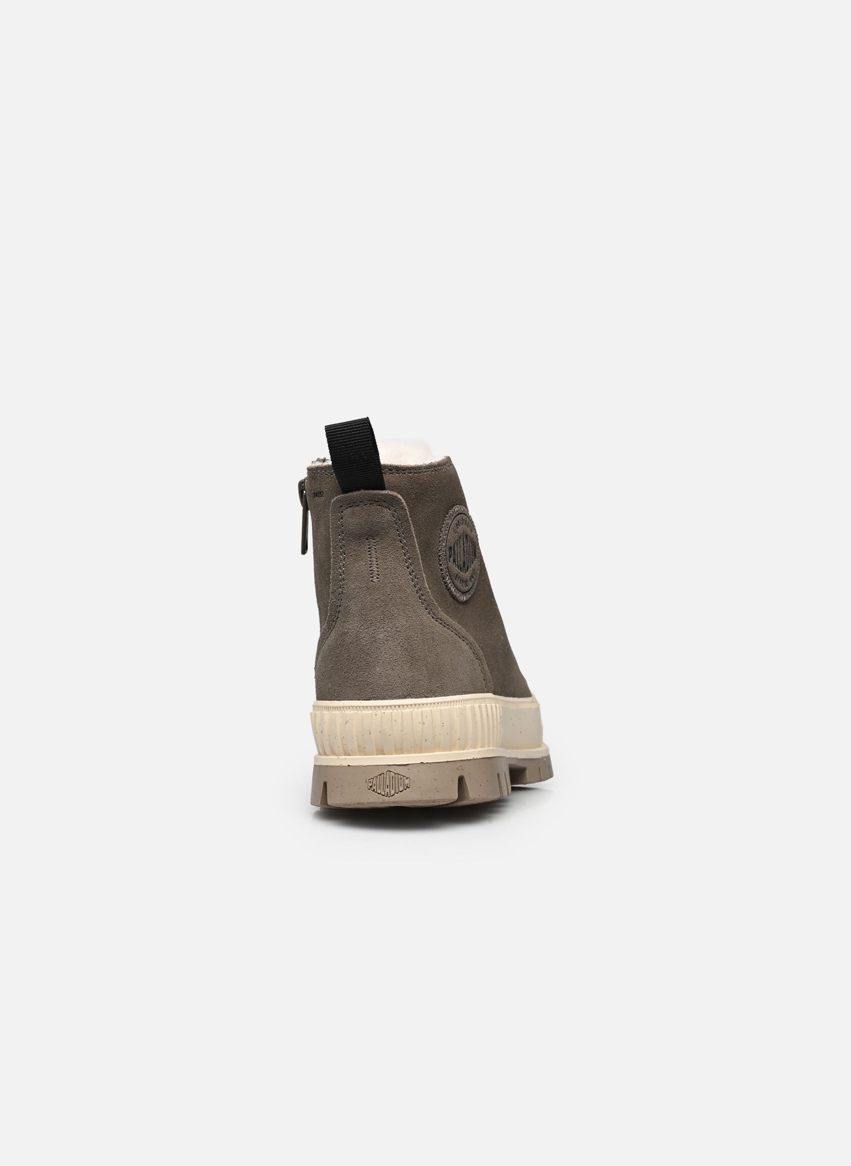 Gefütterte Stiefeletten PALLASHOCK ZIP WARM damen grau Palladium Gefütterte Stiefeletten PALLASHOCK ZIP WARM damen grau ROCKS