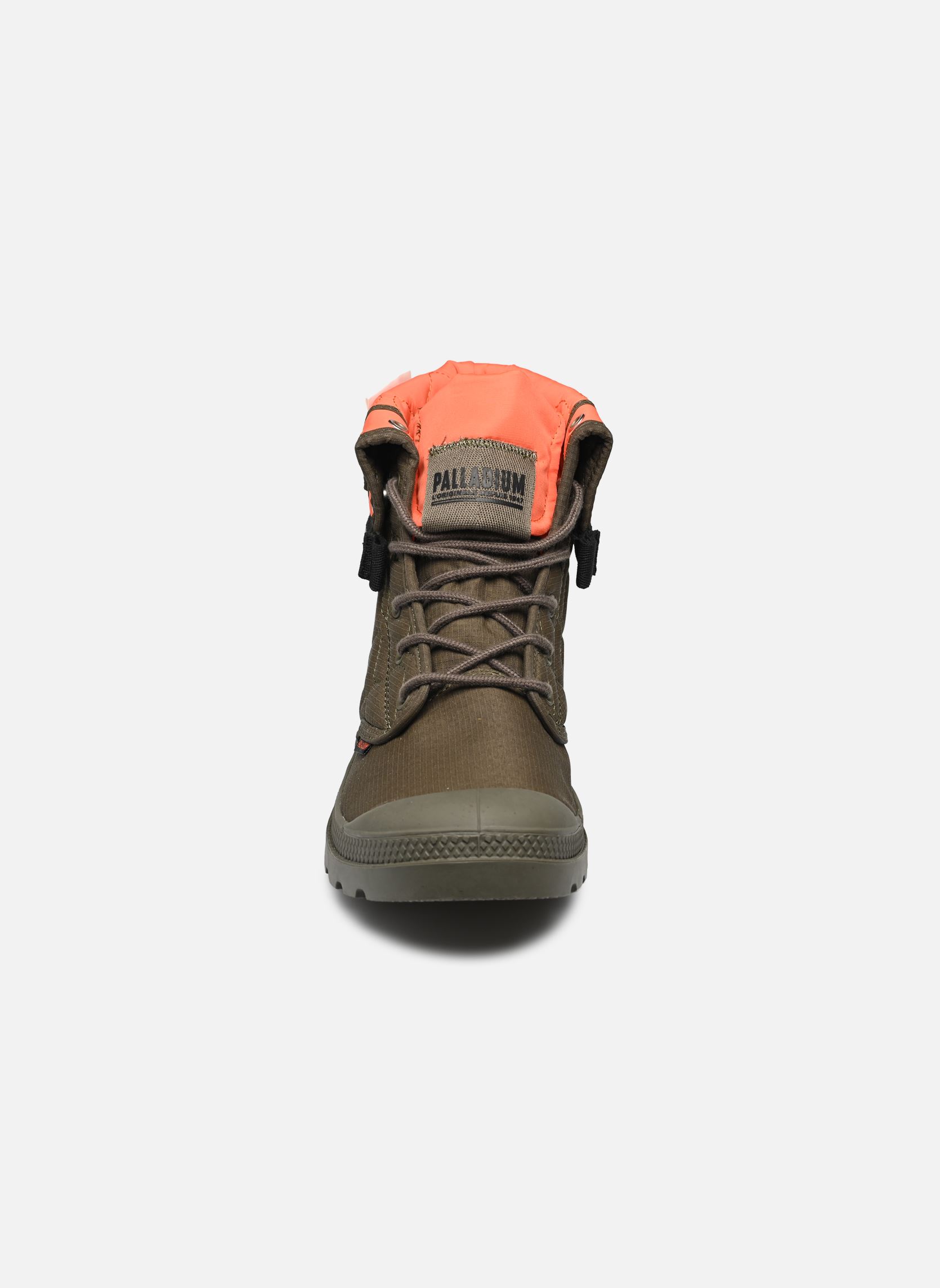 Geschnürte Stiefeletten BAGGY RE-QUILTED herren grün Palladium Geschnürte Stiefeletten BAGGY RE-QUILTED herren grün OLIVE NIGHT