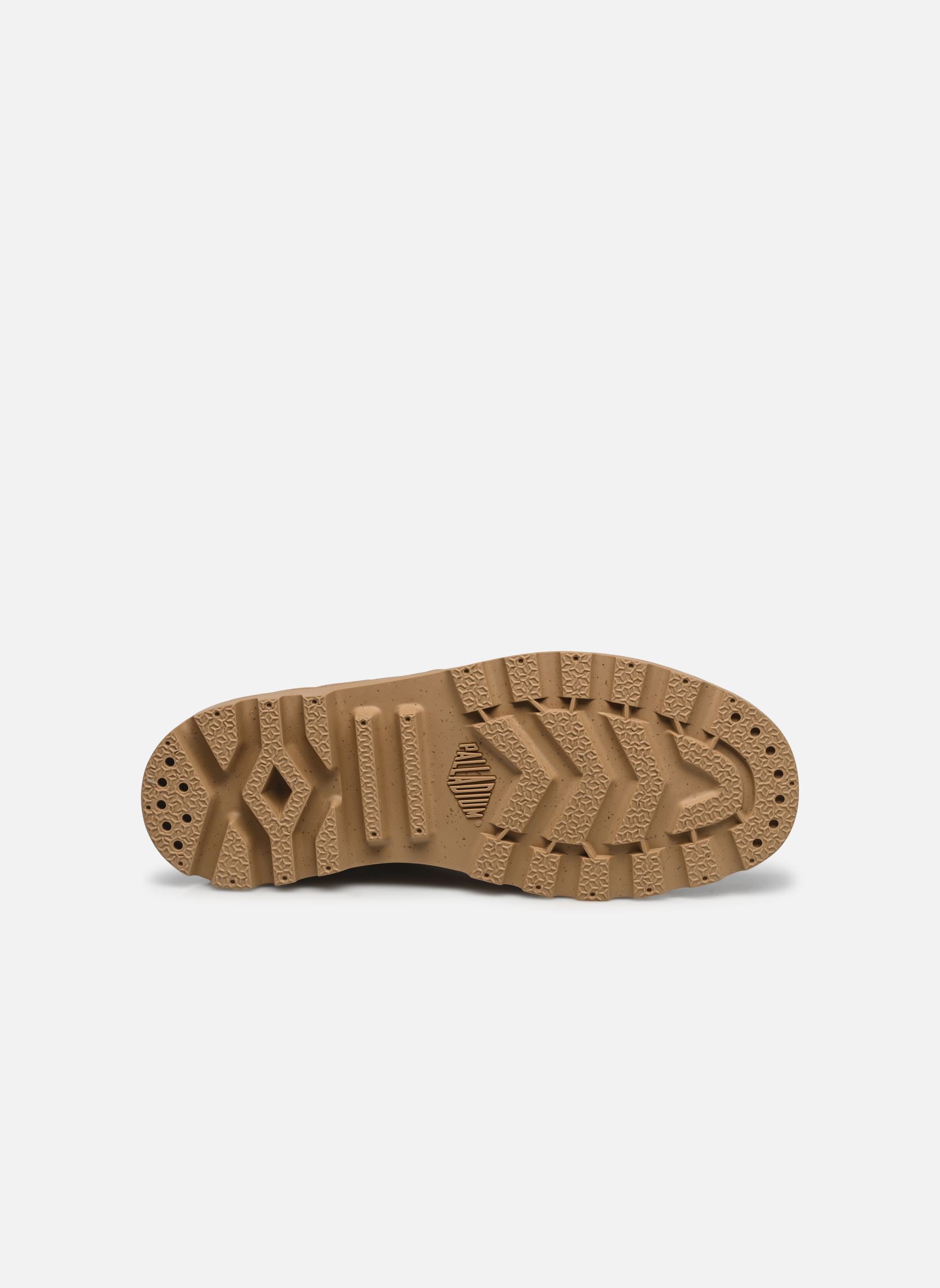Bottines à lacets PAMPA RE-QUILTED femme beige Palladium Bottines à lacets PAMPA RE-QUILTED femme beige DESERT