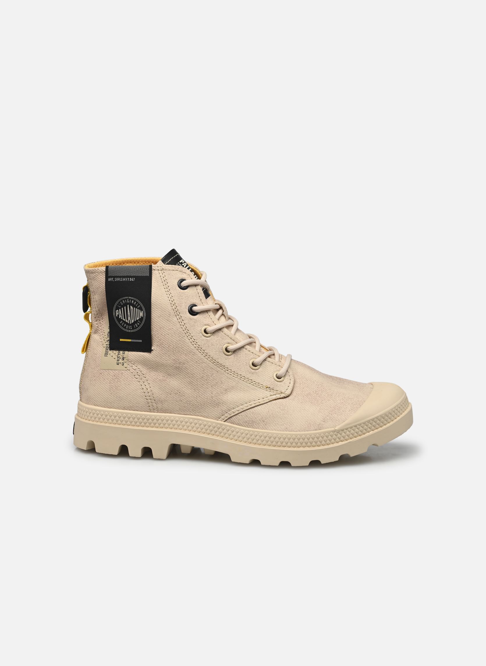 Stivaletti con lacci PAMPA SURPLUS uomo beige Palladium Stivaletti con lacci PAMPA SURPLUS uomo beige SAHARA