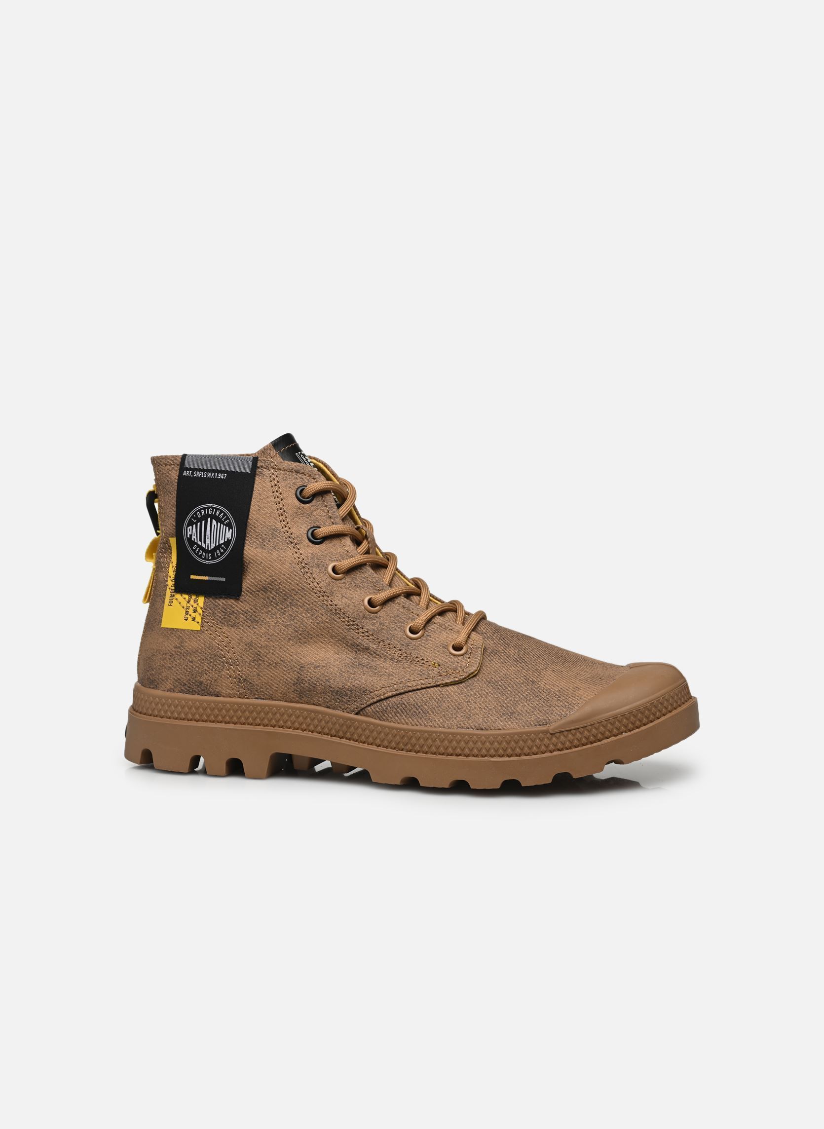 Stivaletti con lacci PAMPA SURPLUS uomo beige Palladium Stivaletti con lacci PAMPA SURPLUS uomo beige CANNELA