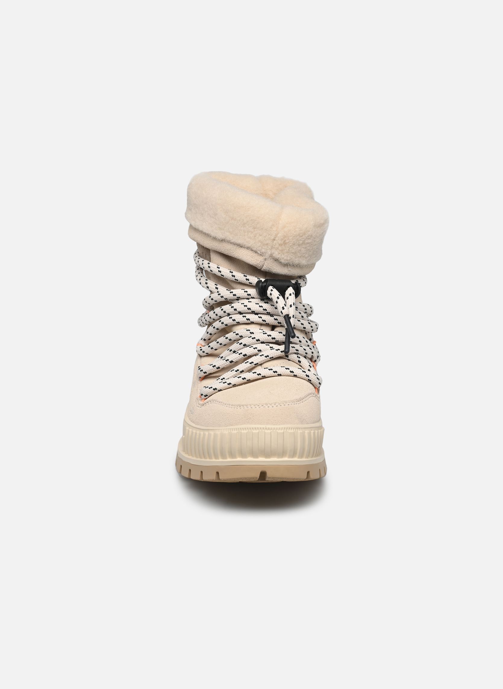 Bottines fourrées PALLASHOCK HIVER femme beige Palladium Bottines fourrées PALLASHOCK HIVER femme beige ALMOND MILK