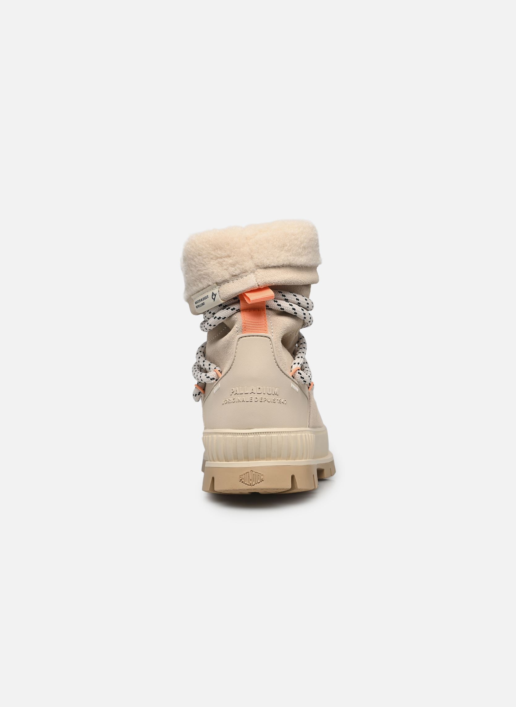 Bottines fourrées PALLASHOCK HIVER femme beige Palladium Bottines fourrées PALLASHOCK HIVER femme beige ALMOND MILK