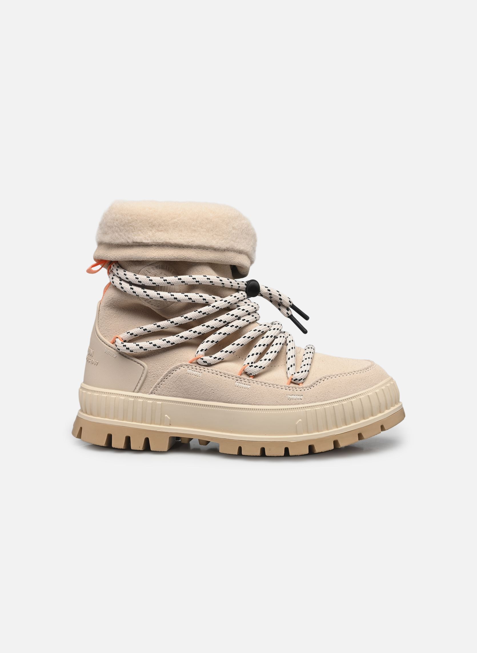 Bottines fourrées PALLASHOCK HIVER femme beige Palladium Bottines fourrées PALLASHOCK HIVER femme beige ALMOND MILK